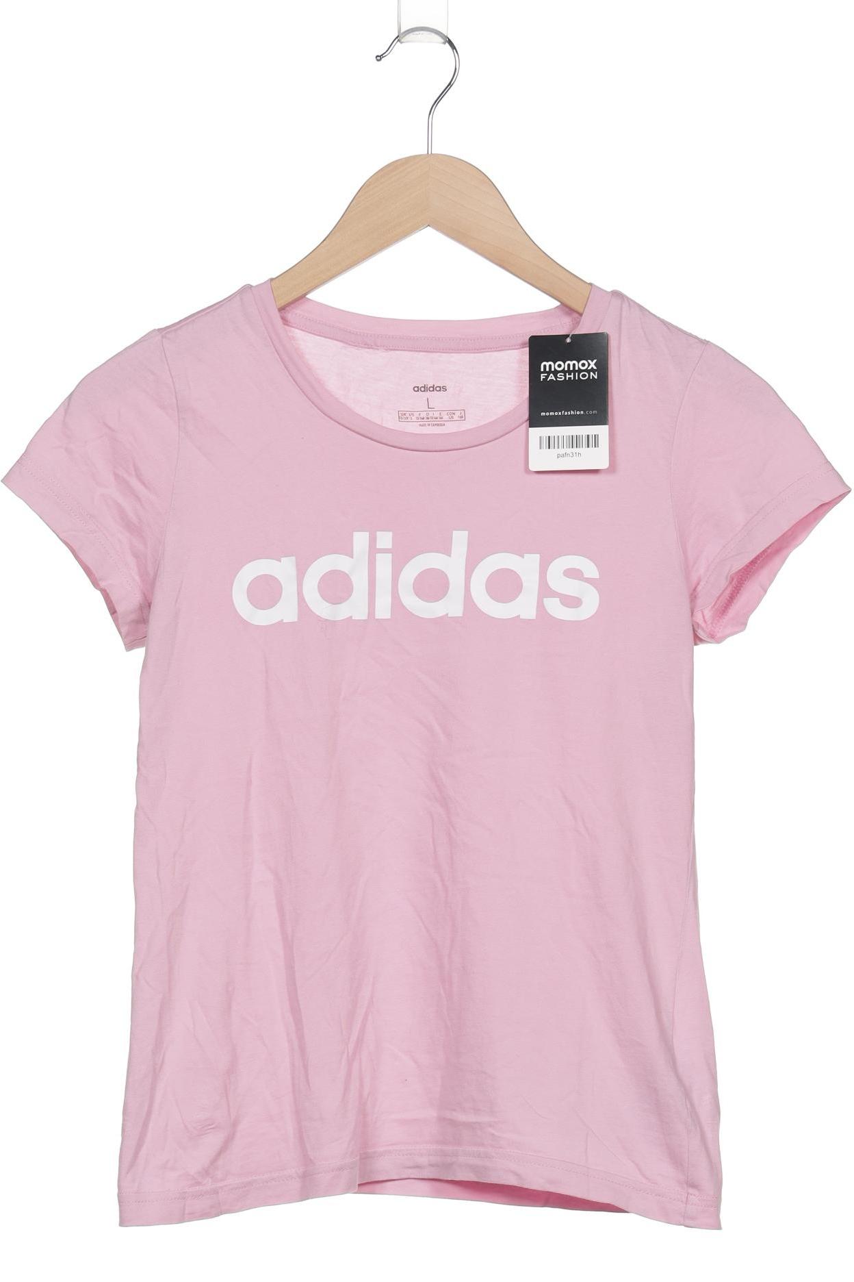

adidas Damen T-Shirt, pink, Gr. uni