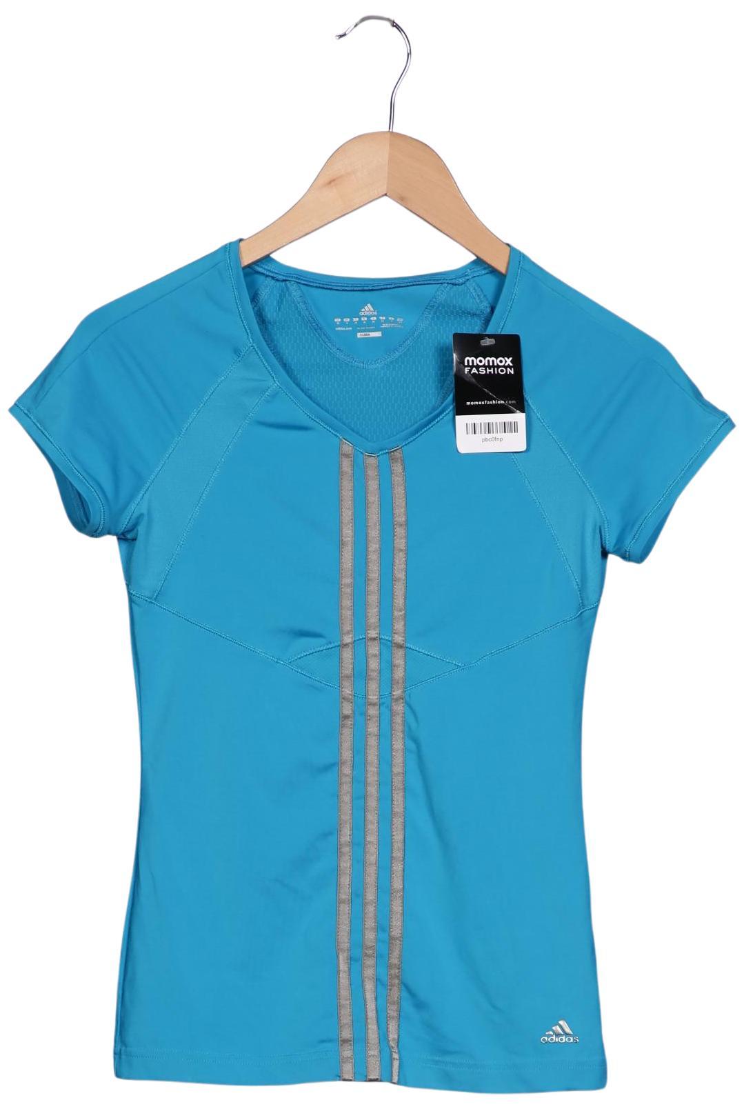 

adidas Damen T-Shirt, blau, Gr. 36
