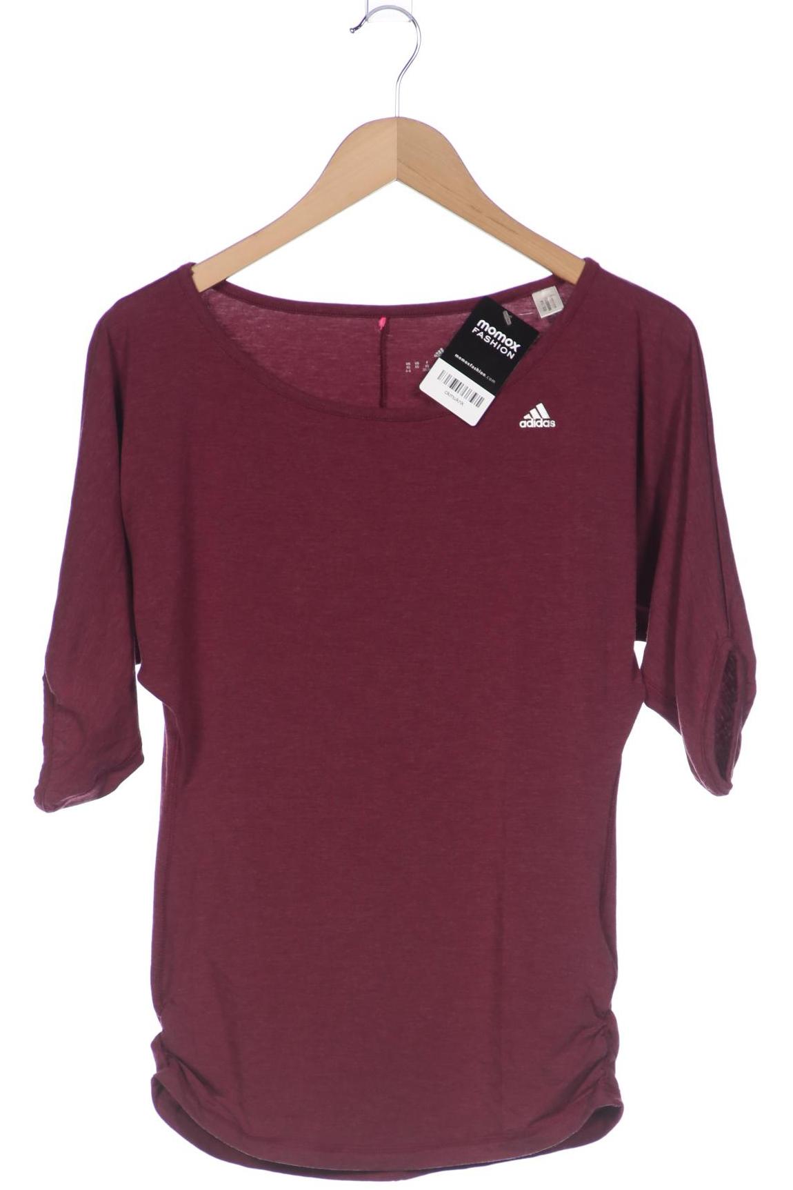 

adidas Damen T-Shirt, bordeaux, Gr. 34