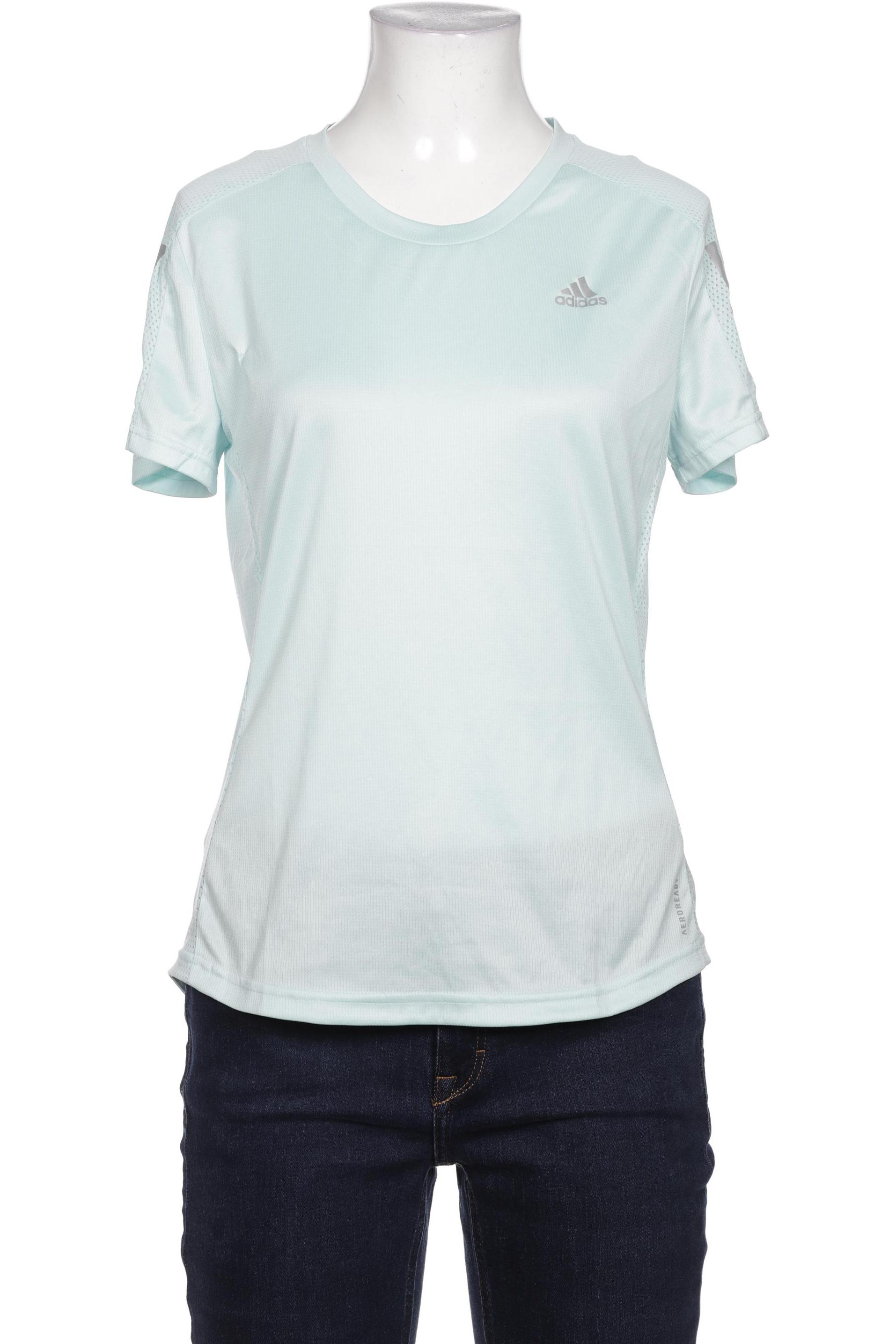 

adidas Damen T-Shirt, hellblau, Gr. 36