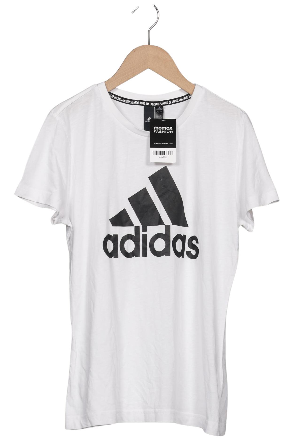 

adidas Damen T-Shirt, weiß, Gr. 38