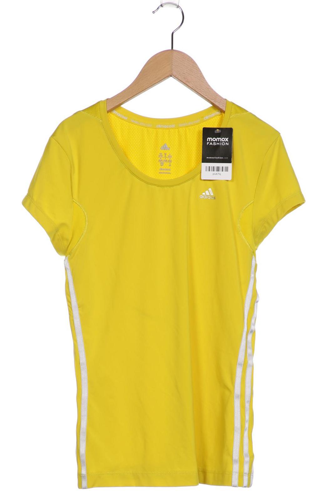 

adidas Damen T-Shirt, gelb, Gr. 36