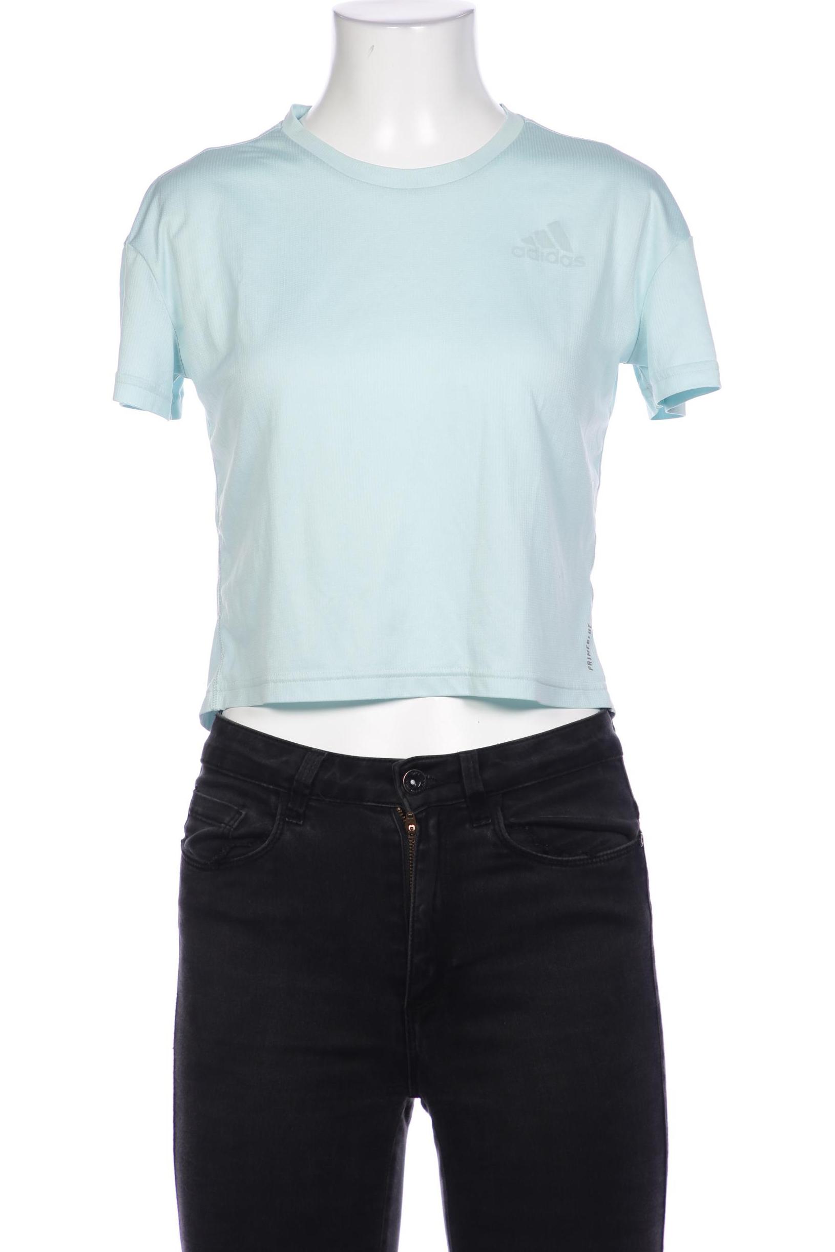 

adidas Damen T-Shirt, hellblau, Gr. 34