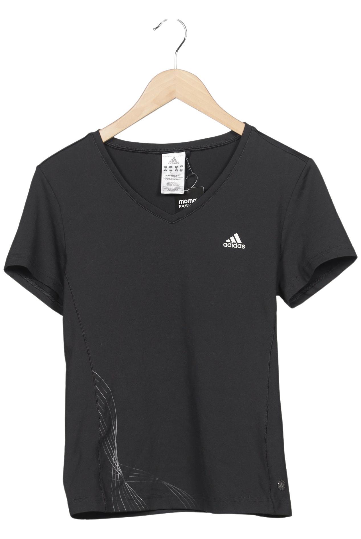 

adidas Damen T-Shirt, schwarz, Gr. 44