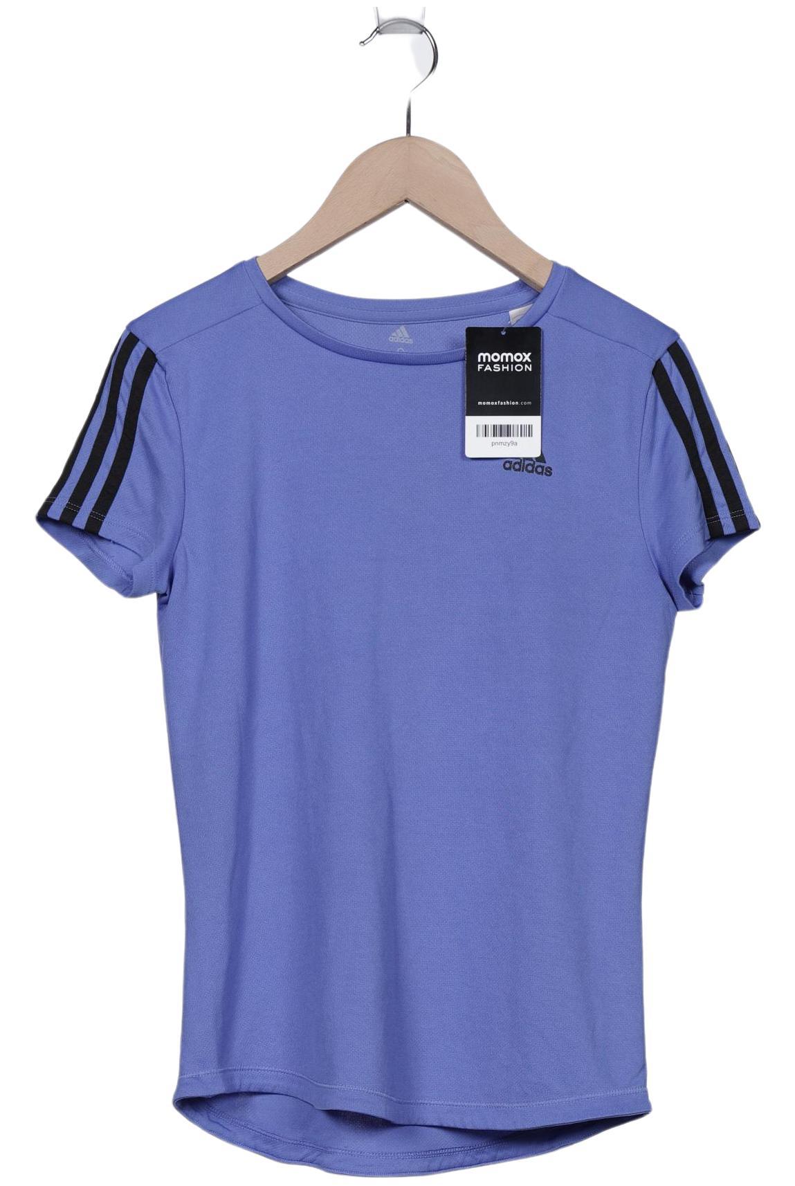 

adidas Damen T-Shirt, blau, Gr. 36