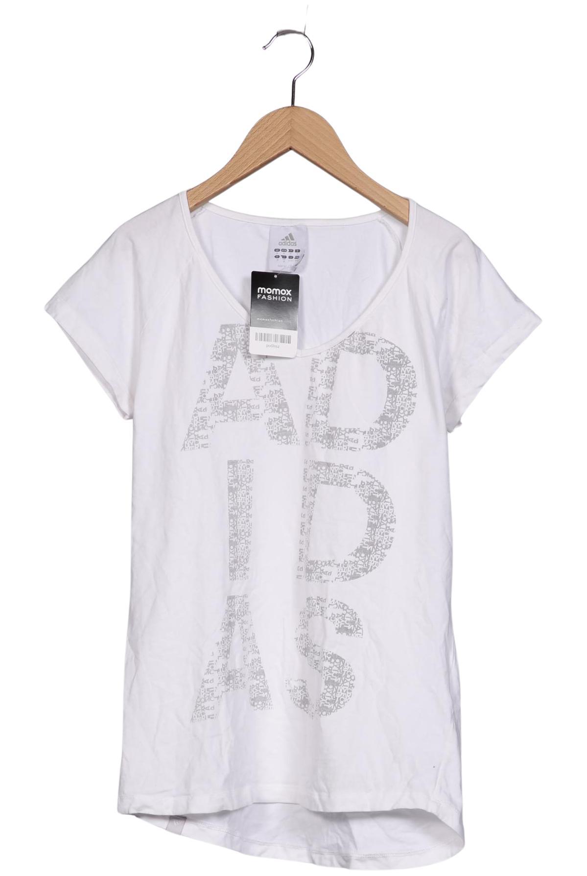 

adidas Damen T-Shirt, weiß, Gr. 38