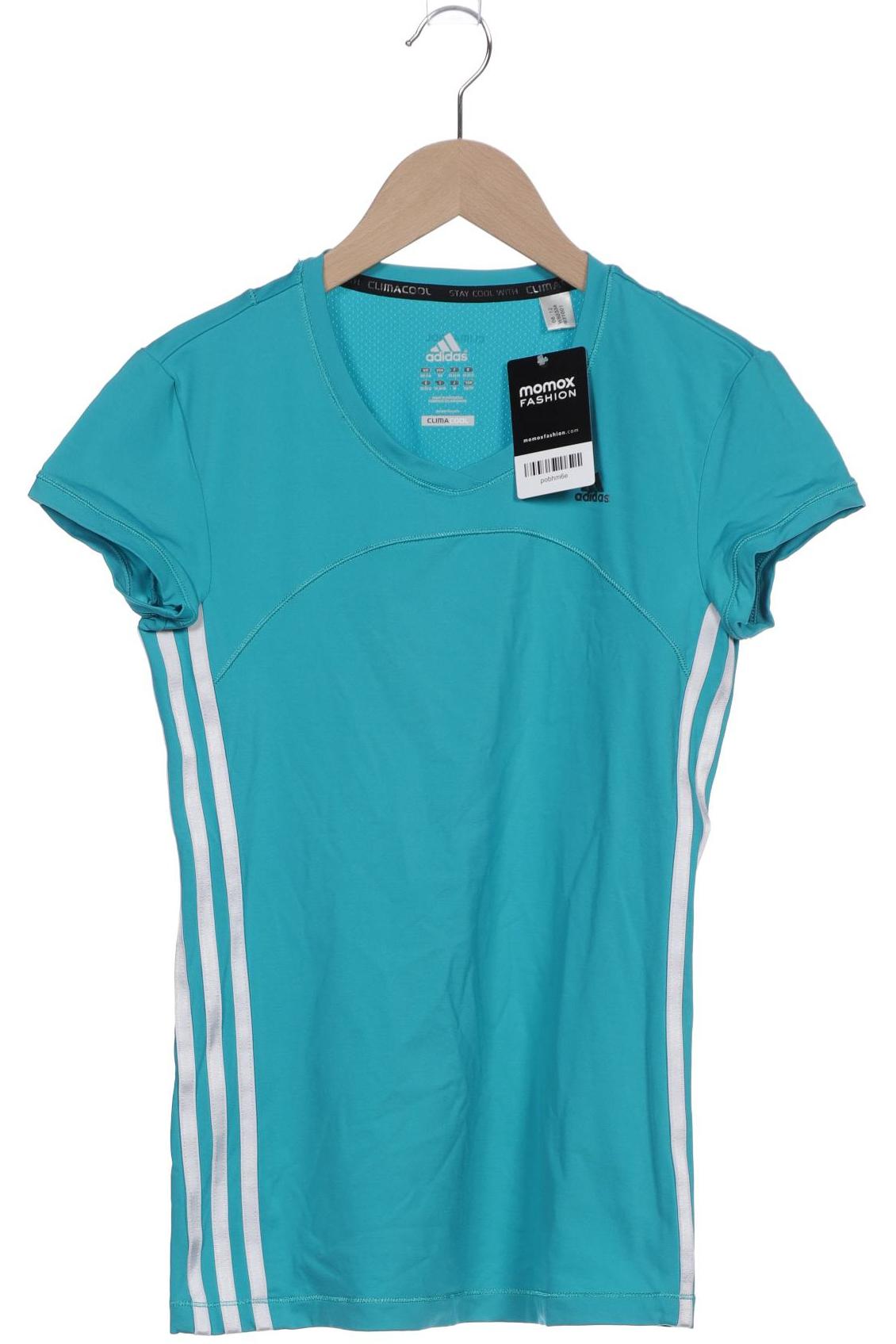 

adidas Damen T-Shirt, blau, Gr. 34