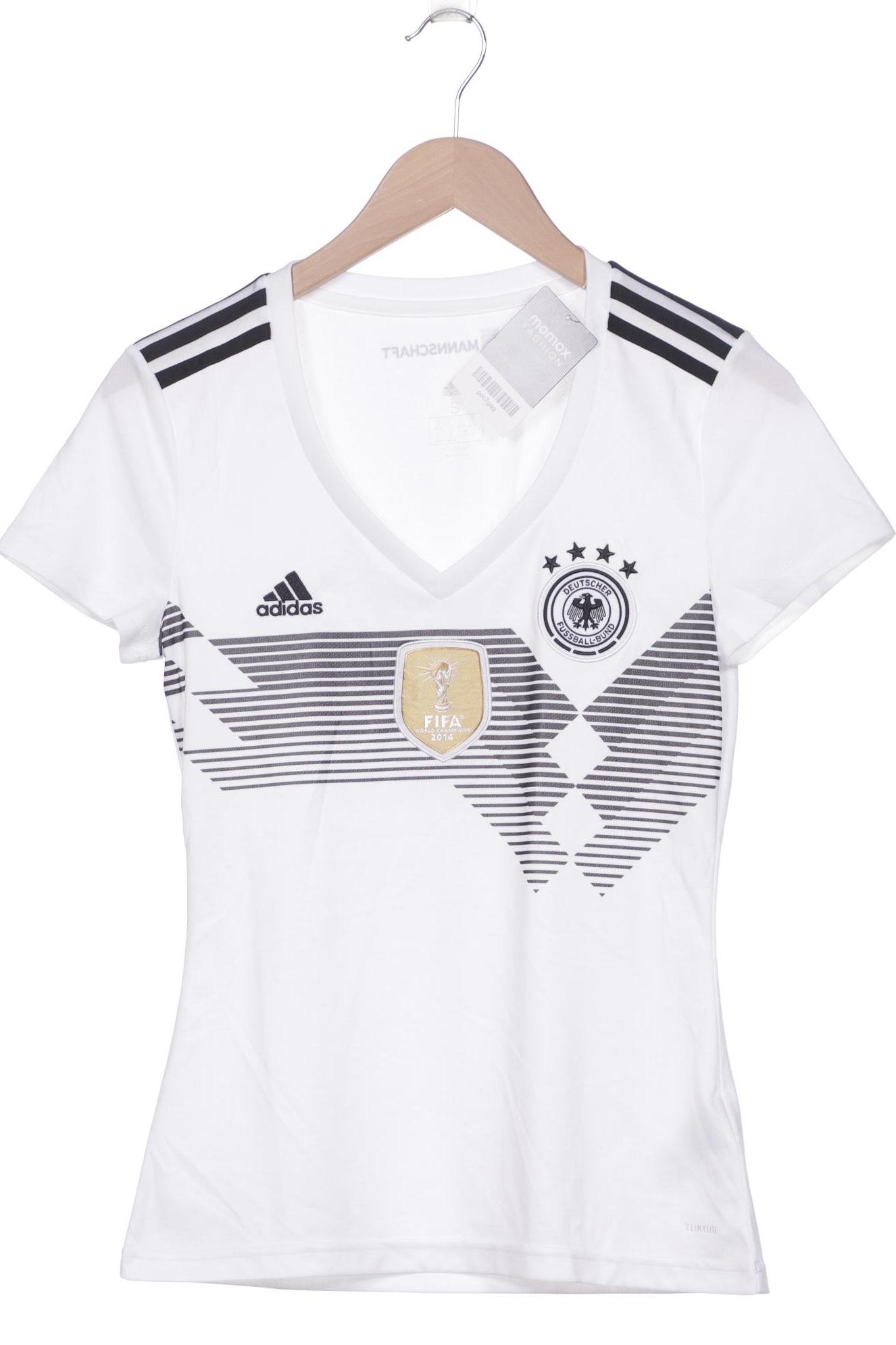 

adidas Damen T-Shirt, weiß