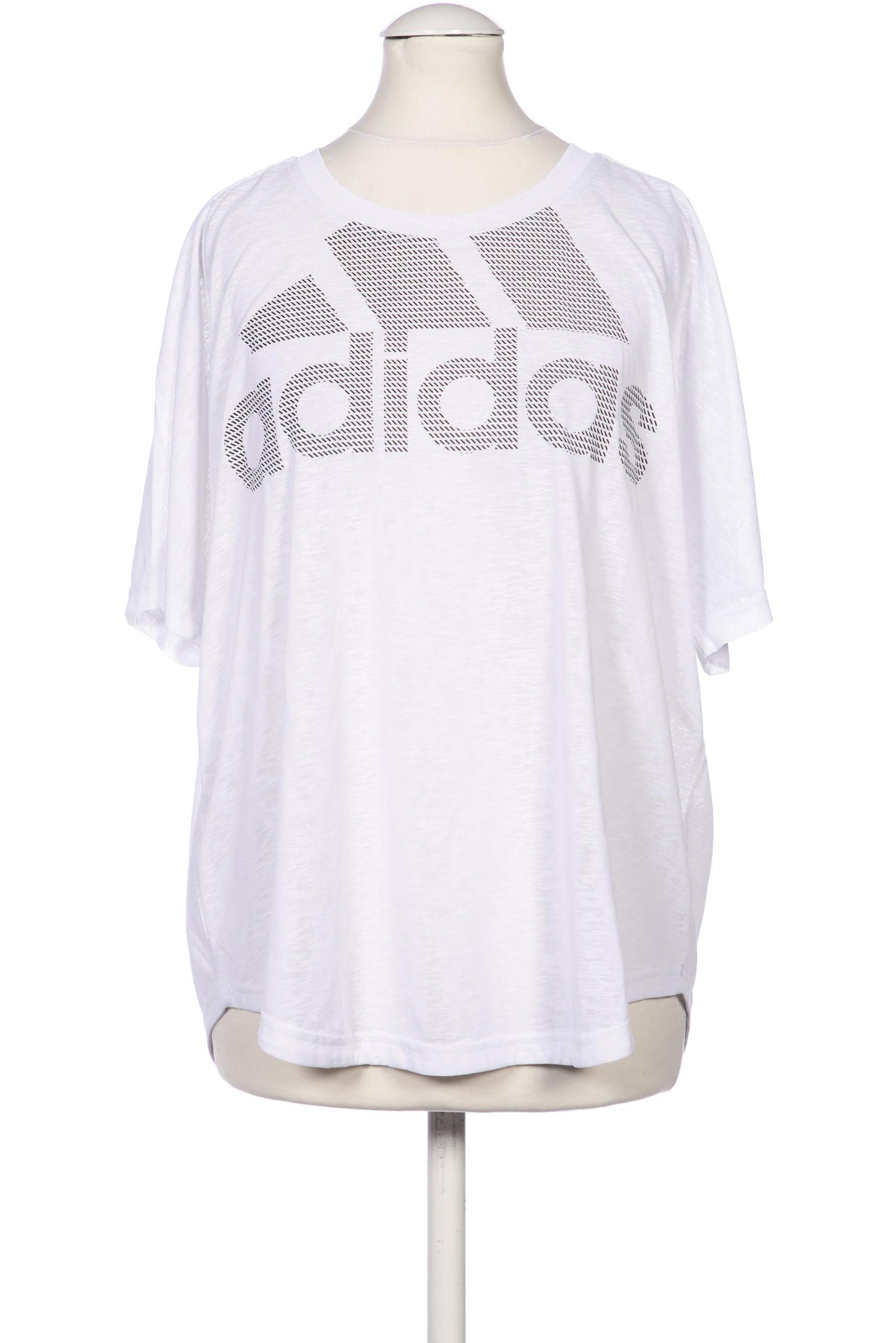 

adidas Damen T-Shirt, weiß, Gr. 38