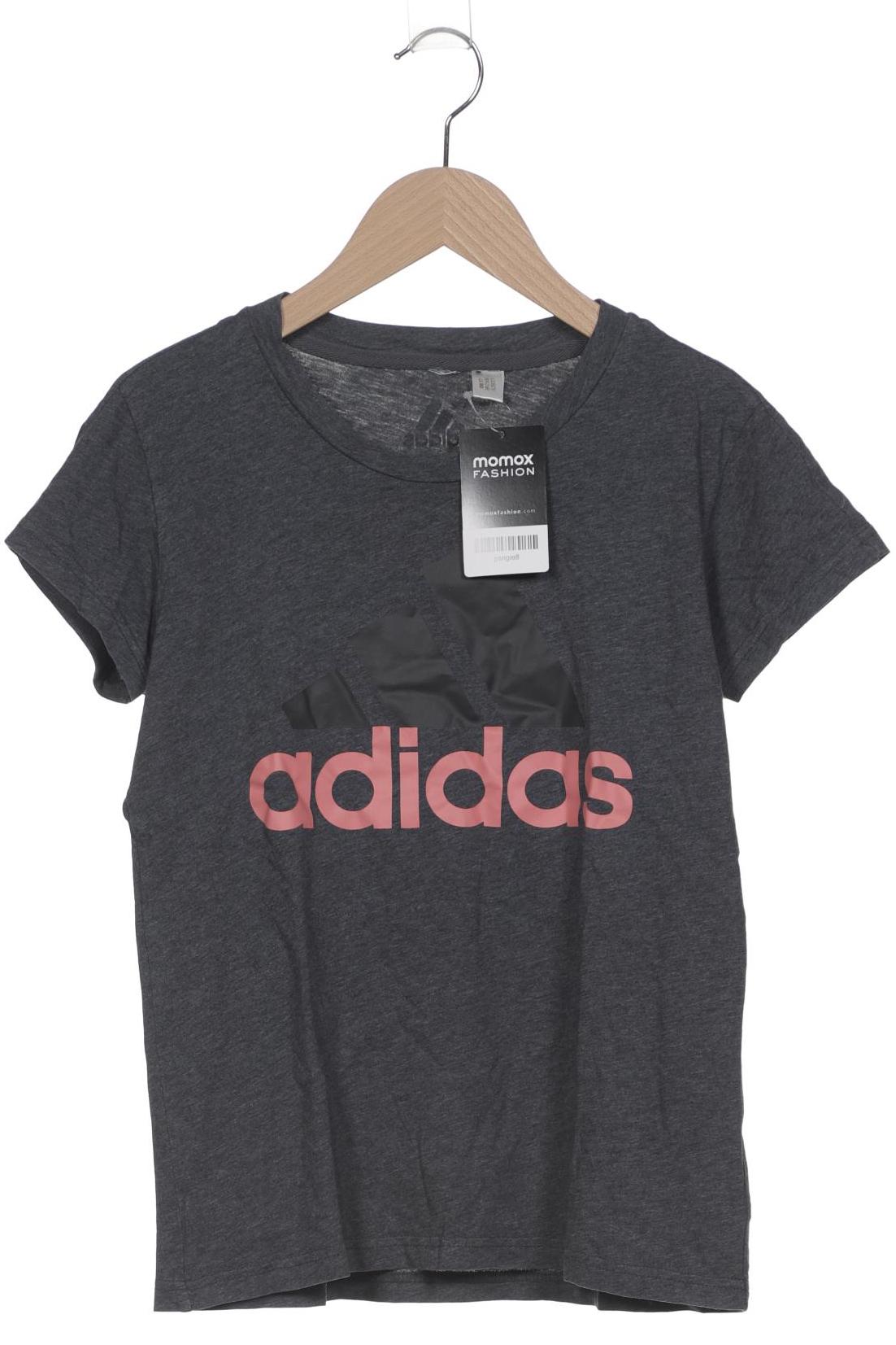 

adidas Damen T-Shirt, grau, Gr. 36