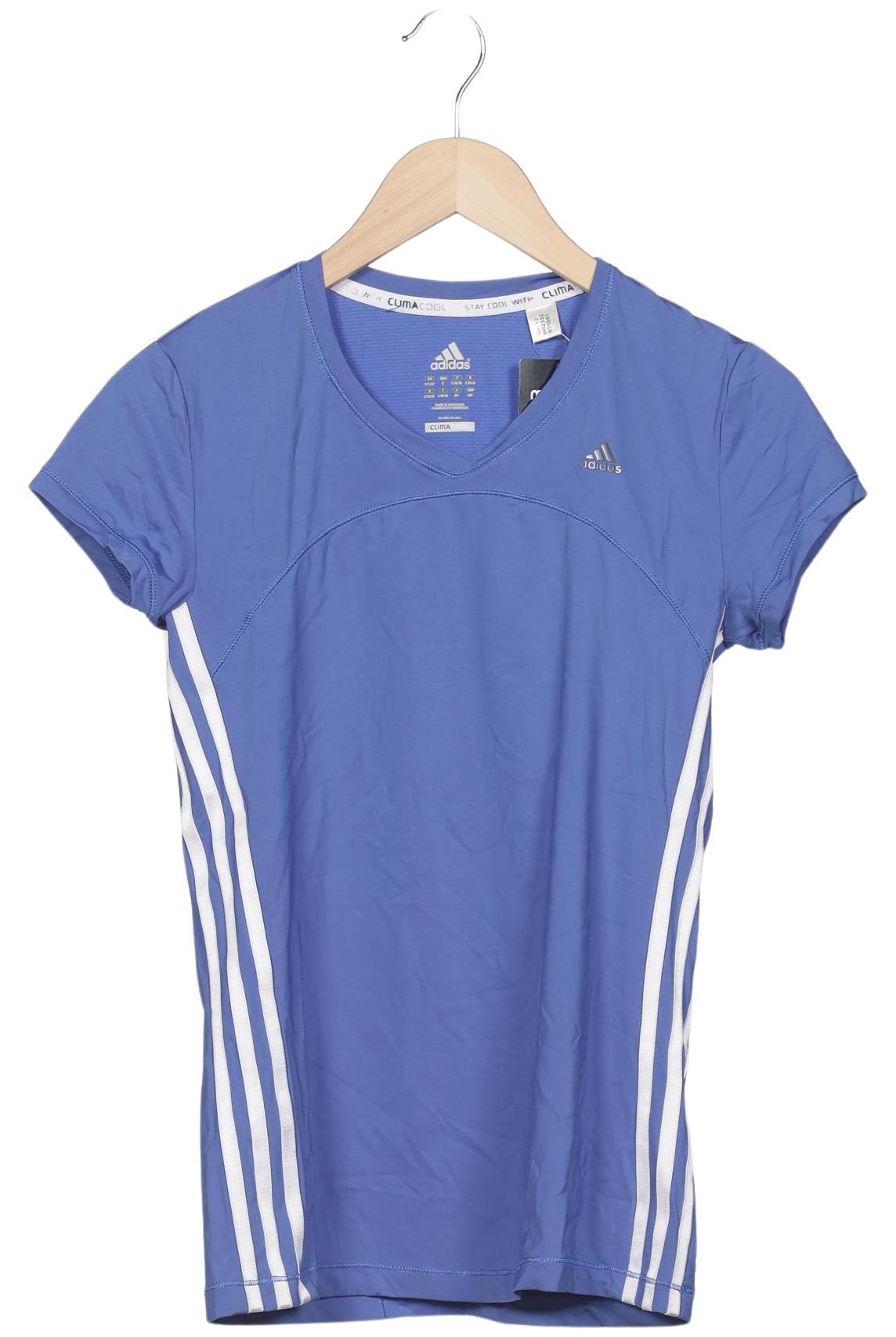

adidas Damen T-Shirt, blau, Gr. 36