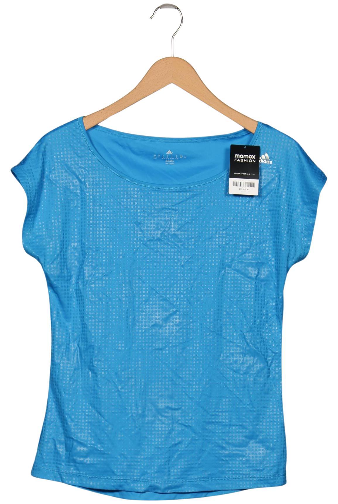 

adidas Damen T-Shirt, blau, Gr. 36