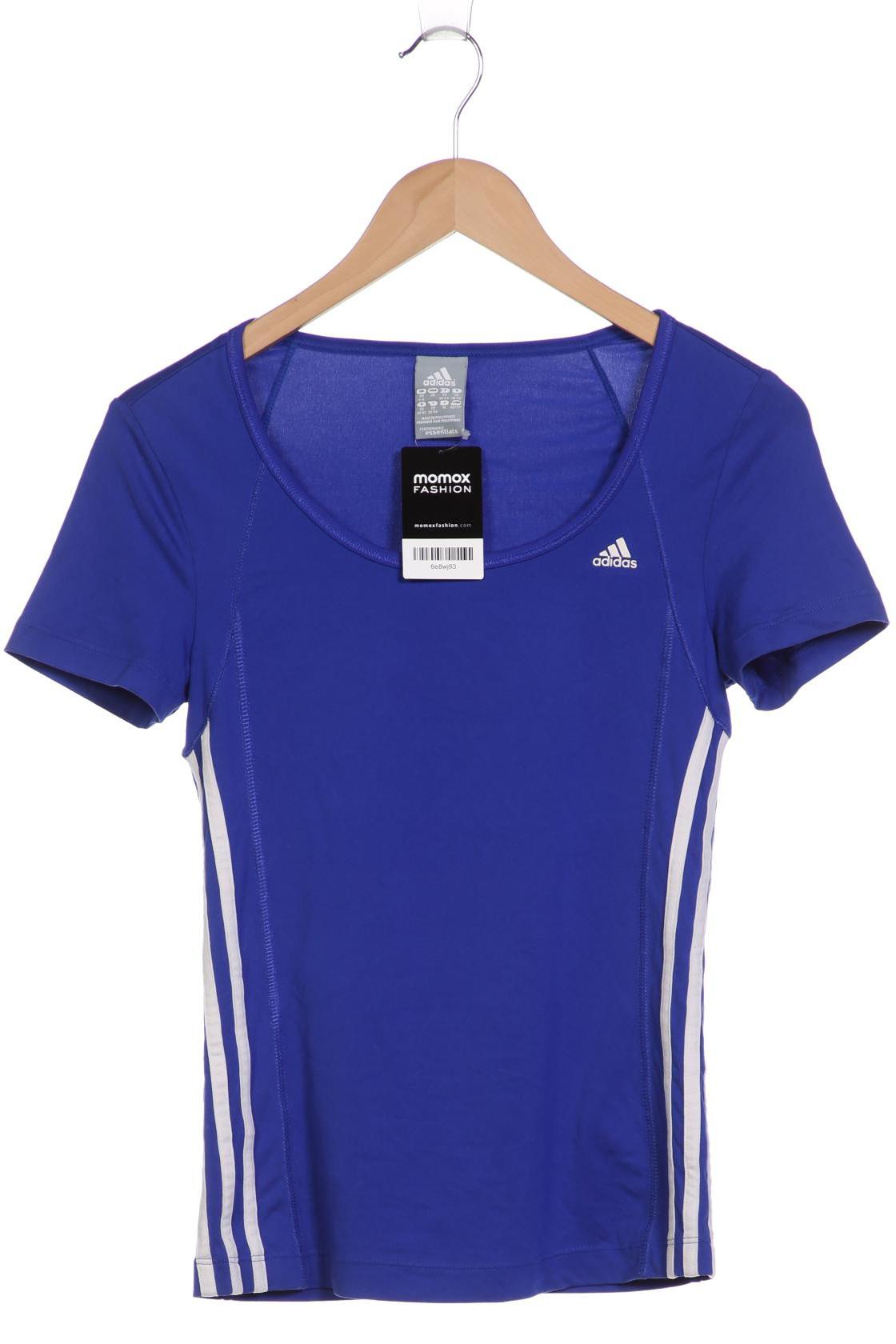 

adidas Damen T-Shirt, blau, Gr. 34