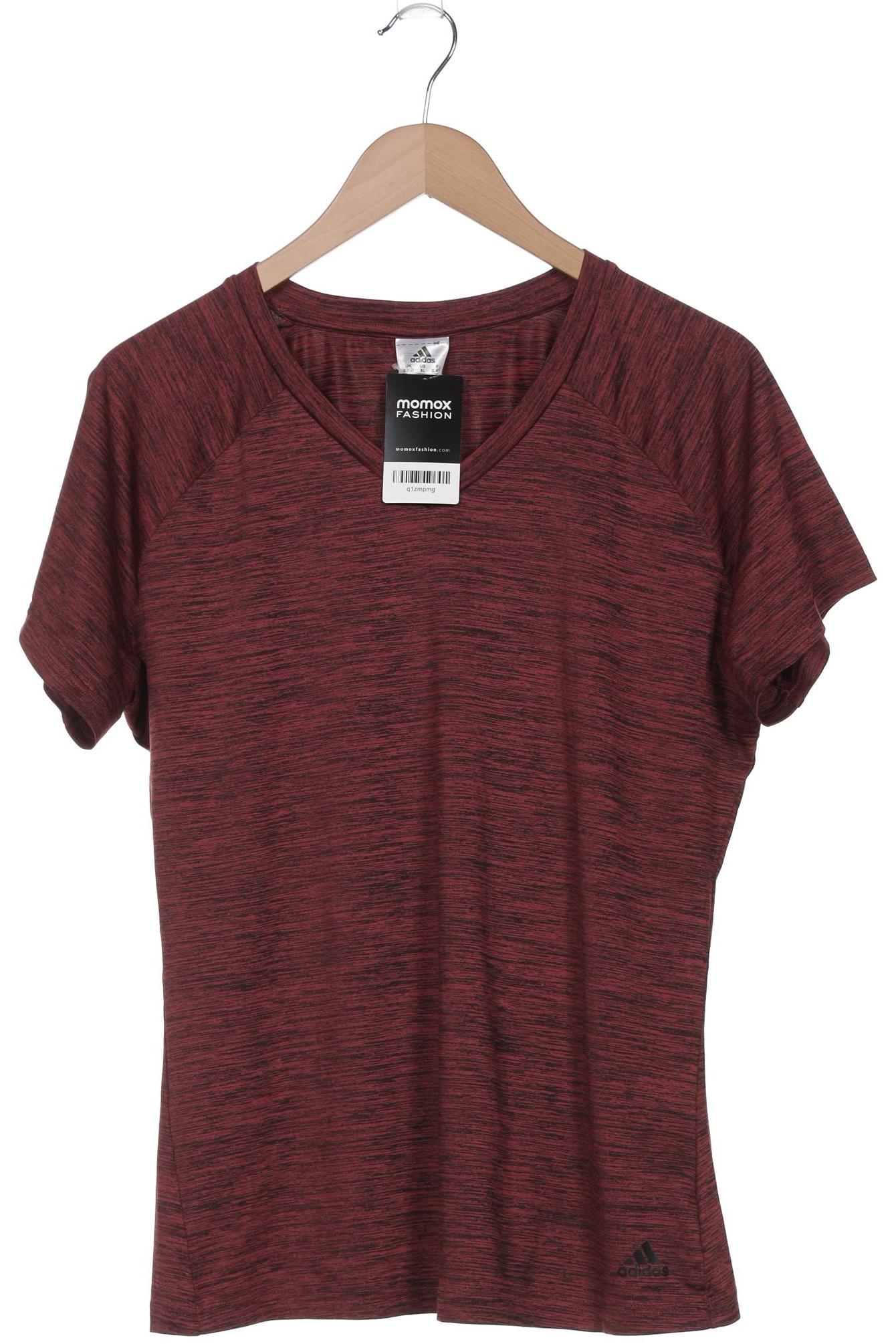 

adidas Damen T-Shirt, bordeaux, Gr. 44