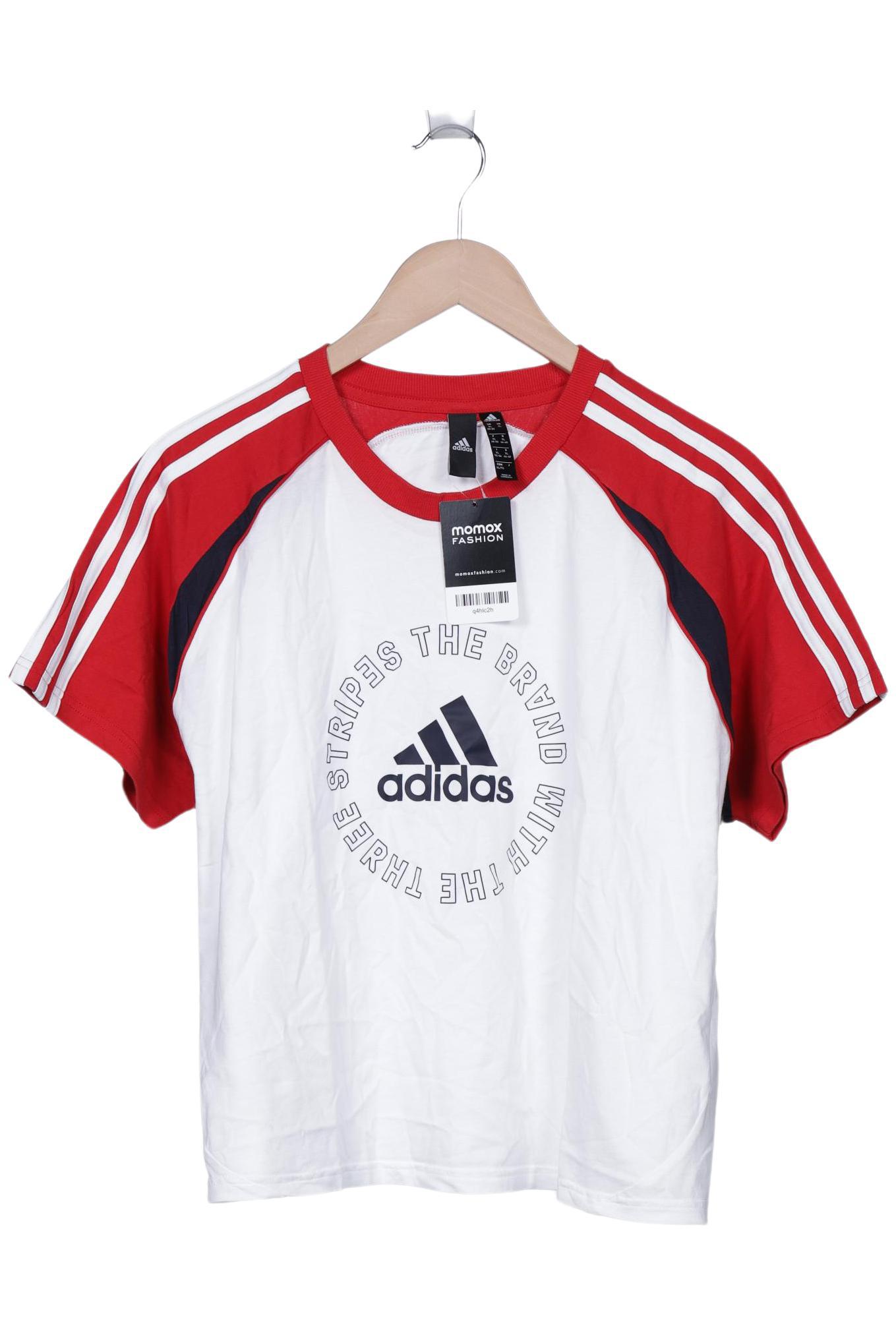 

adidas Damen T-Shirt, weiß, Gr. 44