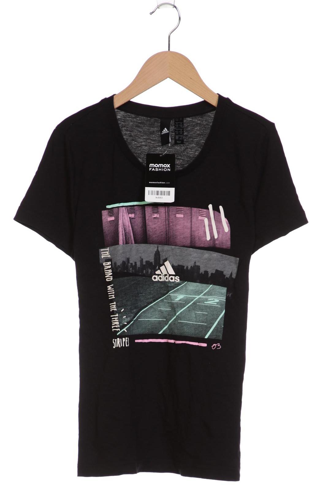 

adidas Damen T-Shirt, schwarz, Gr. 38