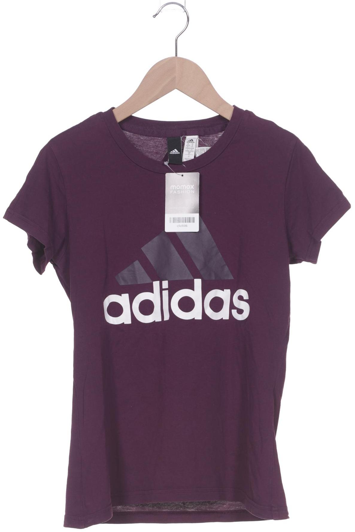 

adidas Damen T-Shirt, bordeaux, Gr. 36