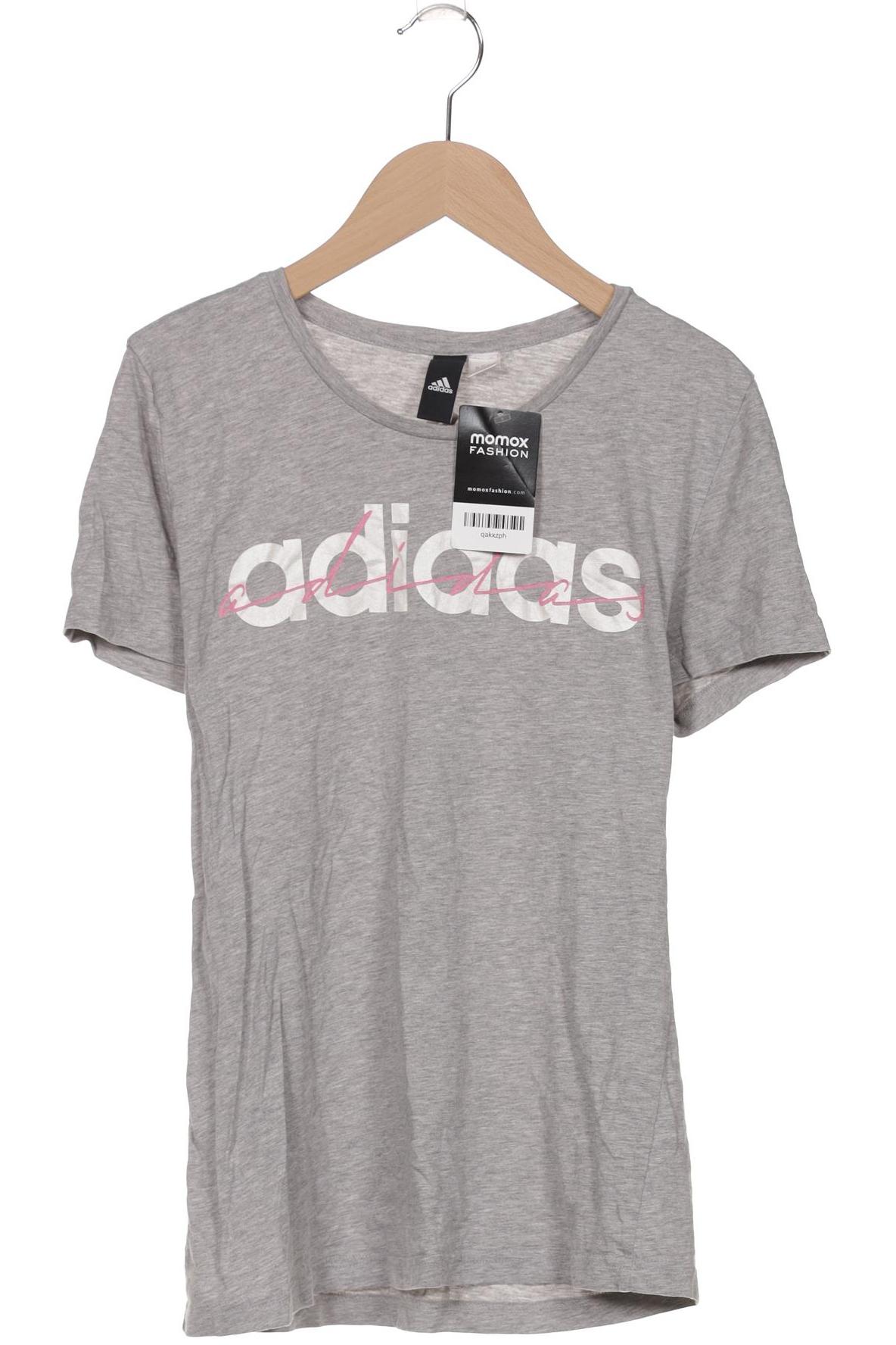 

adidas Damen T-Shirt, grau, Gr. 38