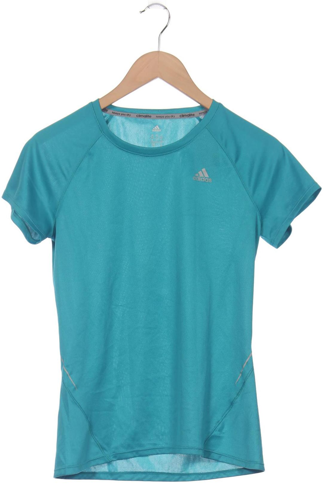 

adidas Damen T-Shirt, türkis, Gr. 34