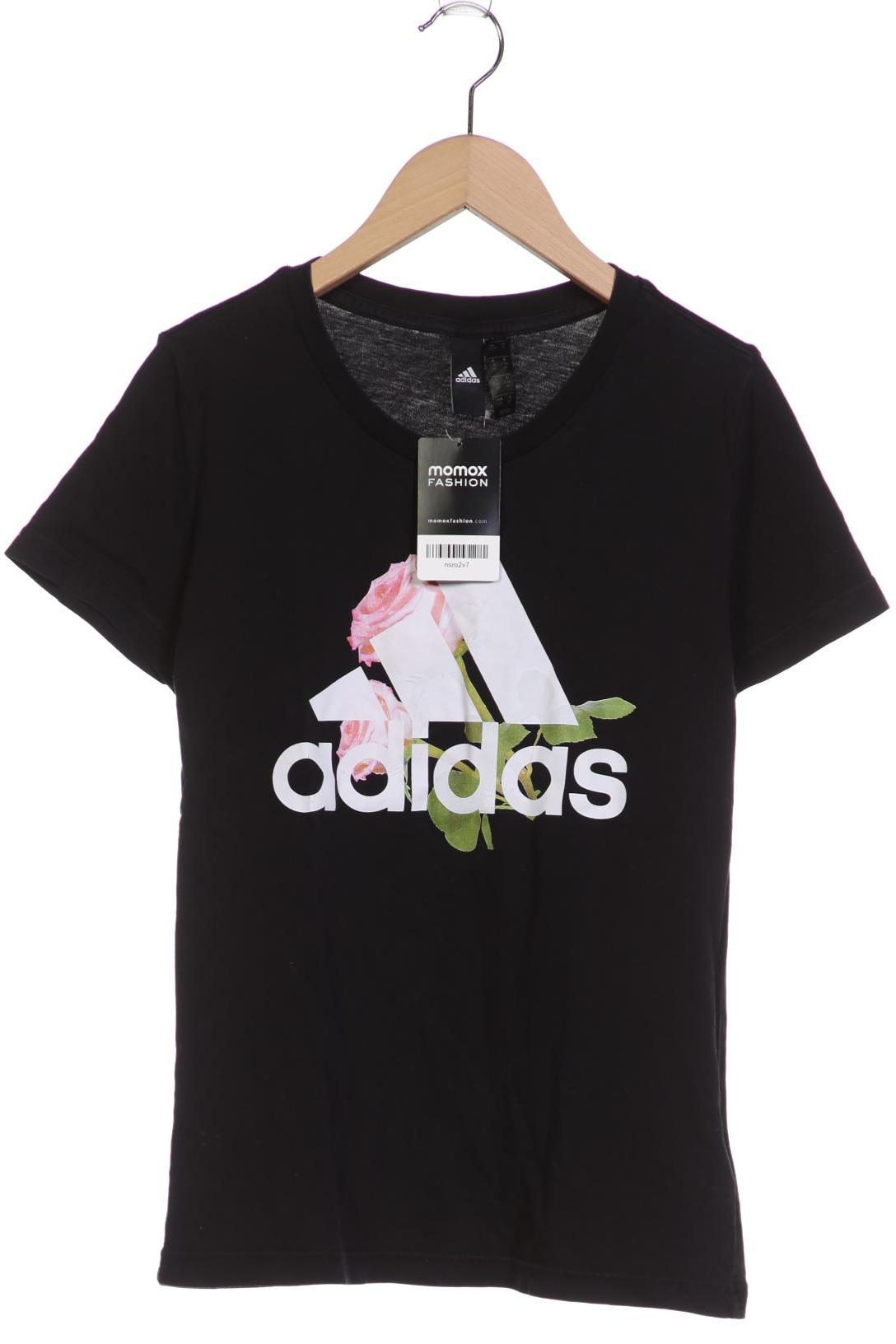 

adidas Damen T-Shirt, schwarz, Gr. 36