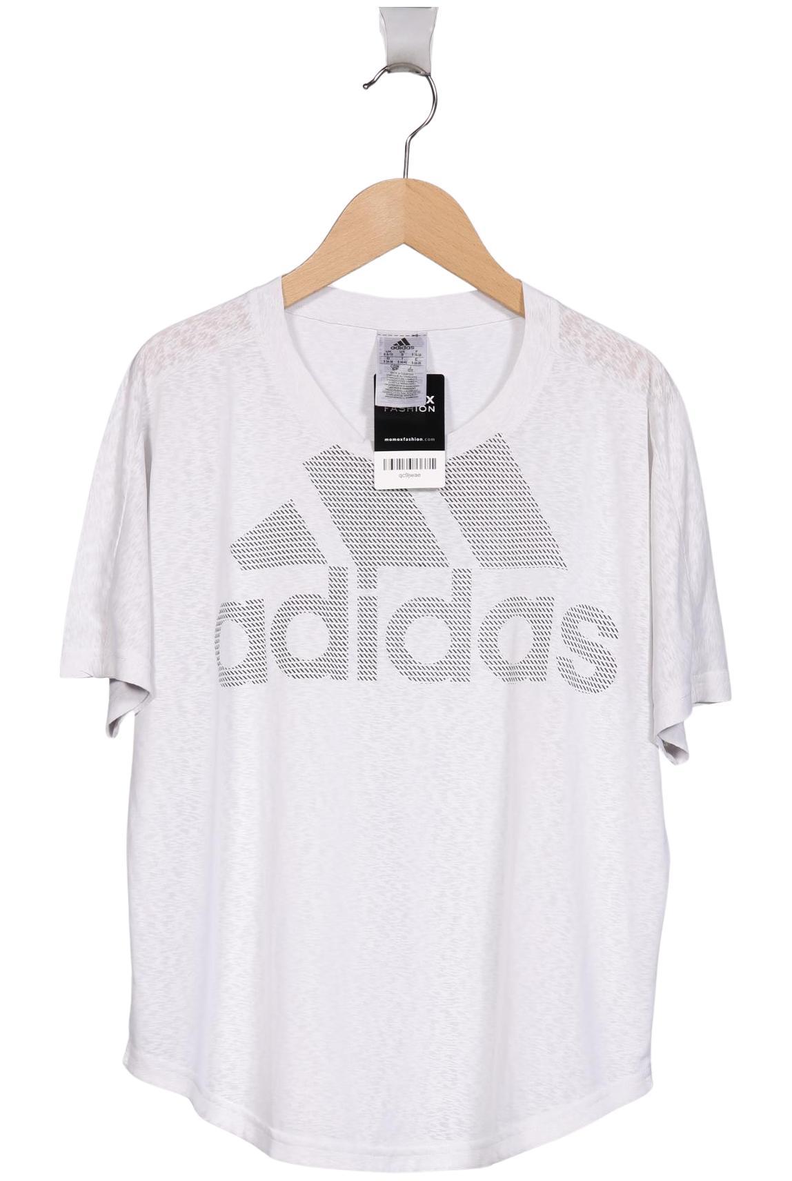 

adidas Damen T-Shirt, weiß, Gr. 36