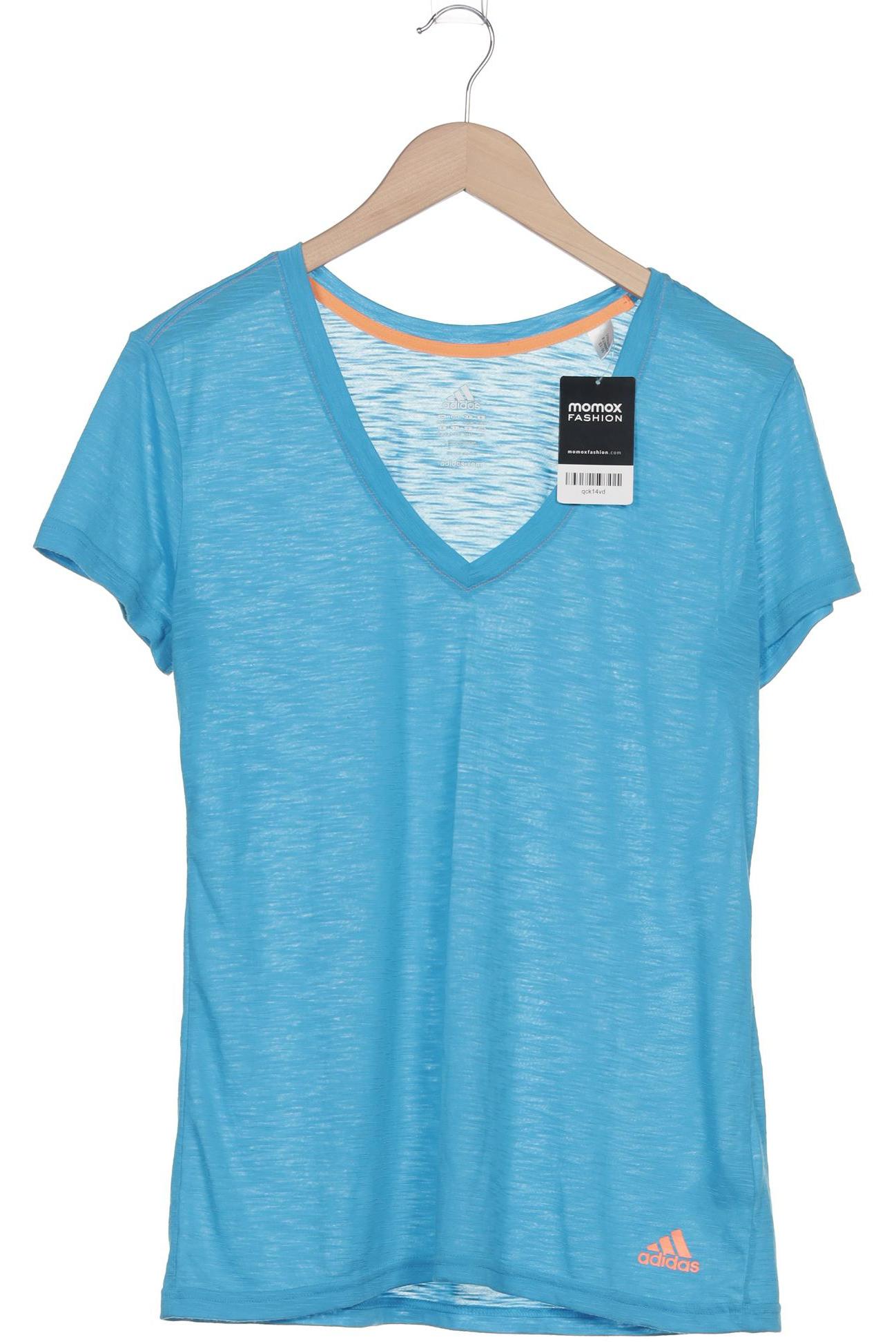 

adidas Damen T-Shirt, blau, Gr. 38