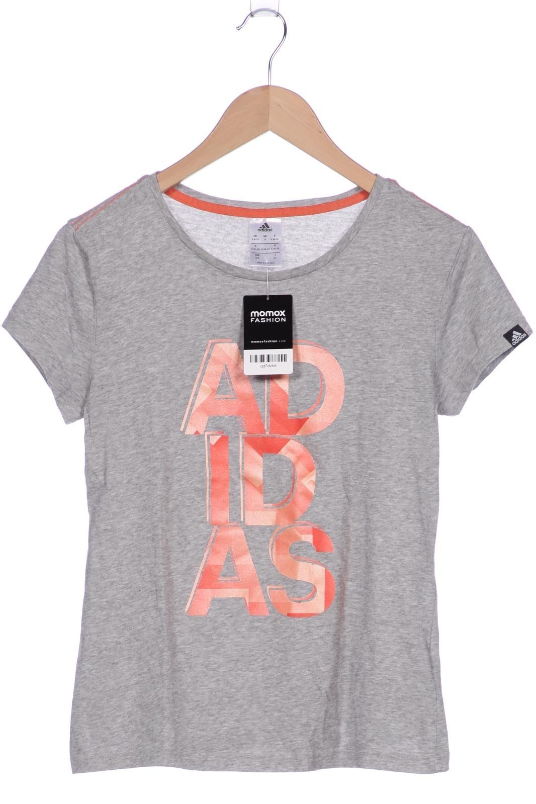 

adidas Damen T-Shirt, grau, Gr. 36