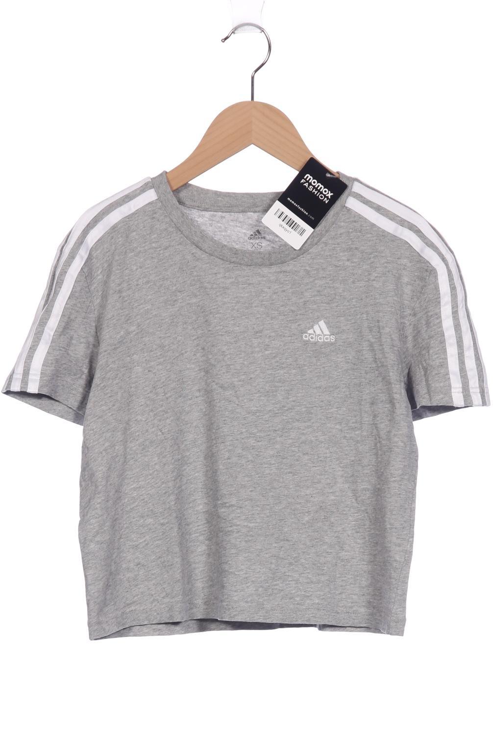 

adidas Damen T-Shirt, grau, Gr. 34