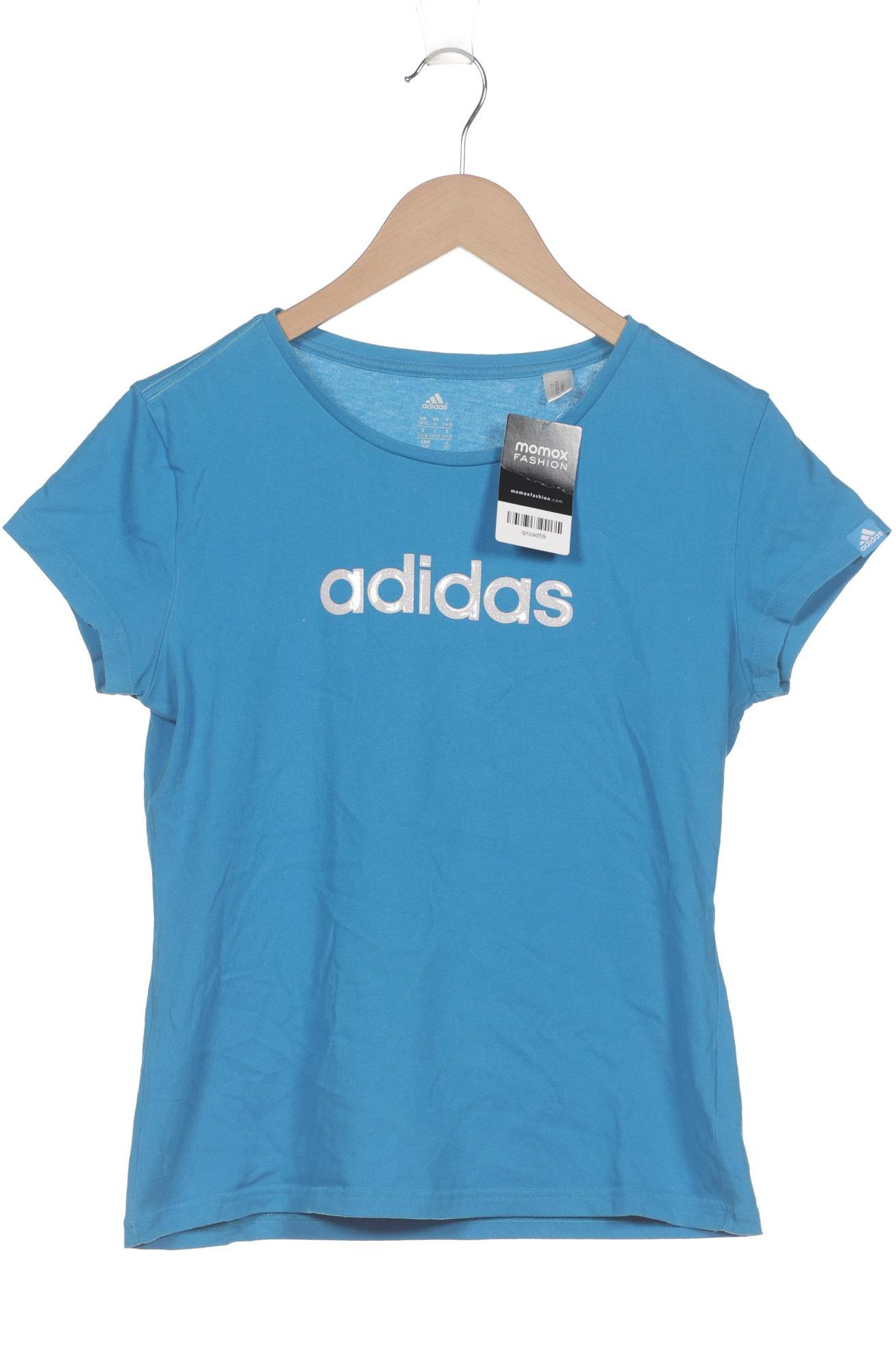 

adidas Damen T-Shirt, blau, Gr. 36