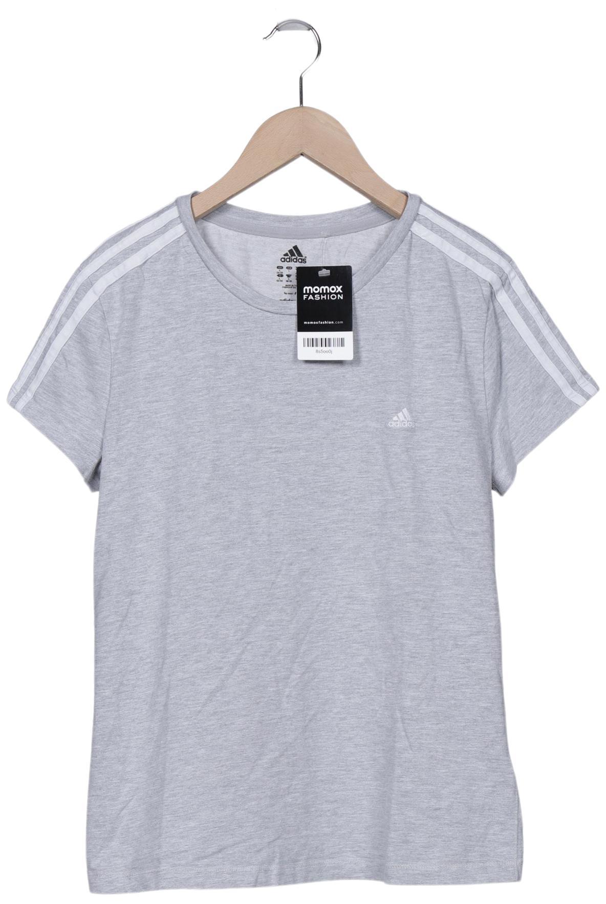 

adidas Damen T-Shirt, grau, Gr. 42