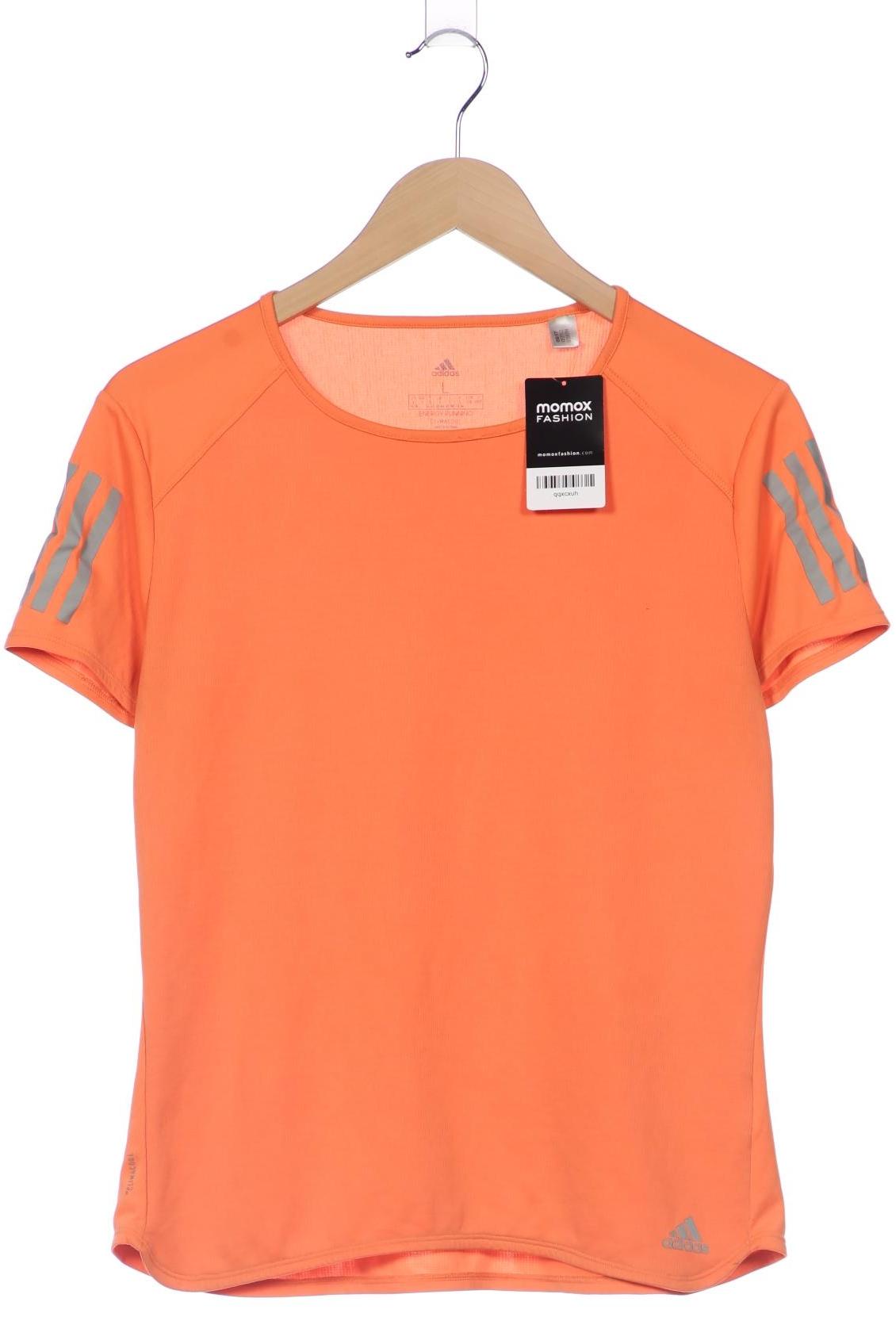 

adidas Damen T-Shirt, orange, Gr. 42