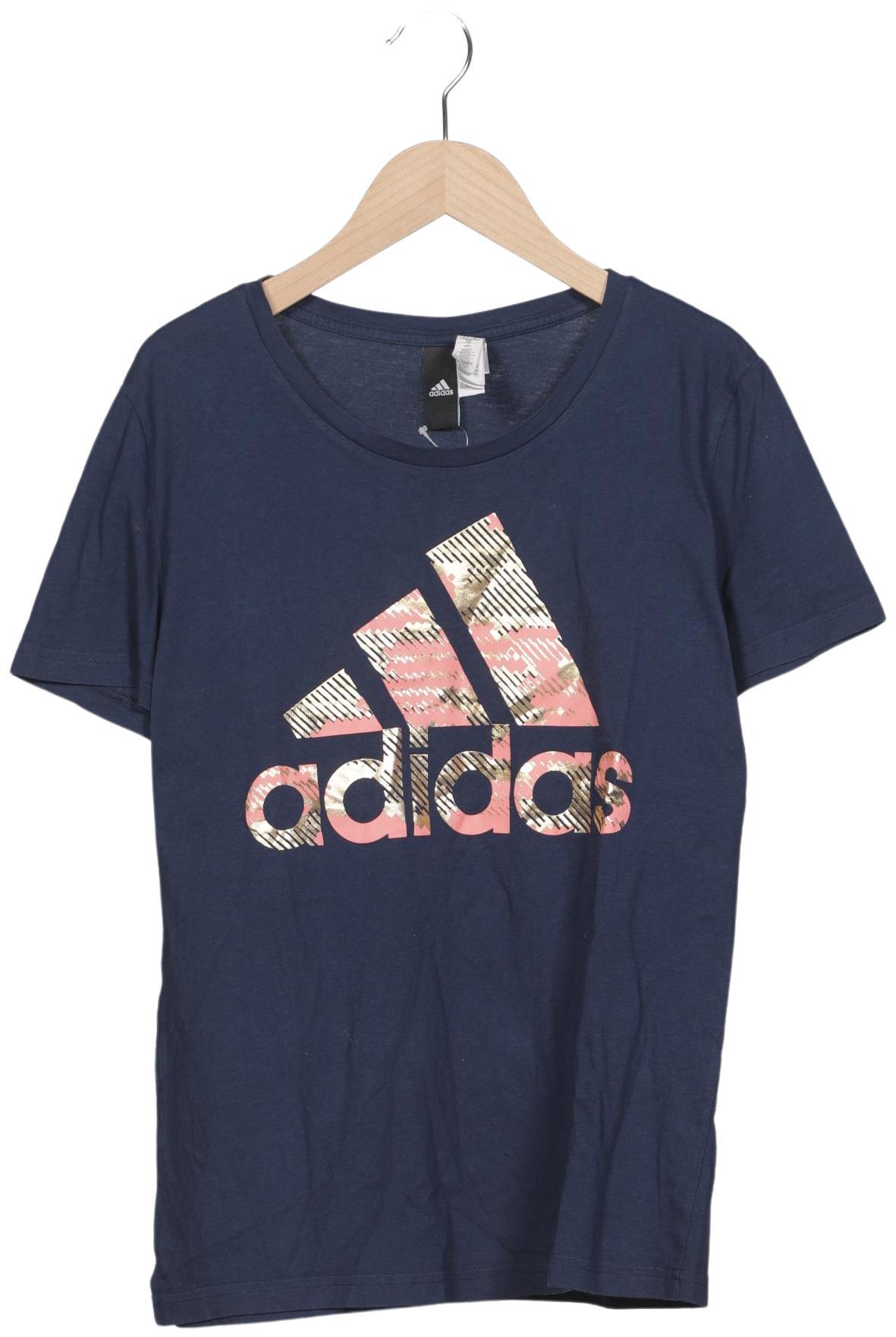 

adidas Damen T-Shirt, marineblau, Gr. 42