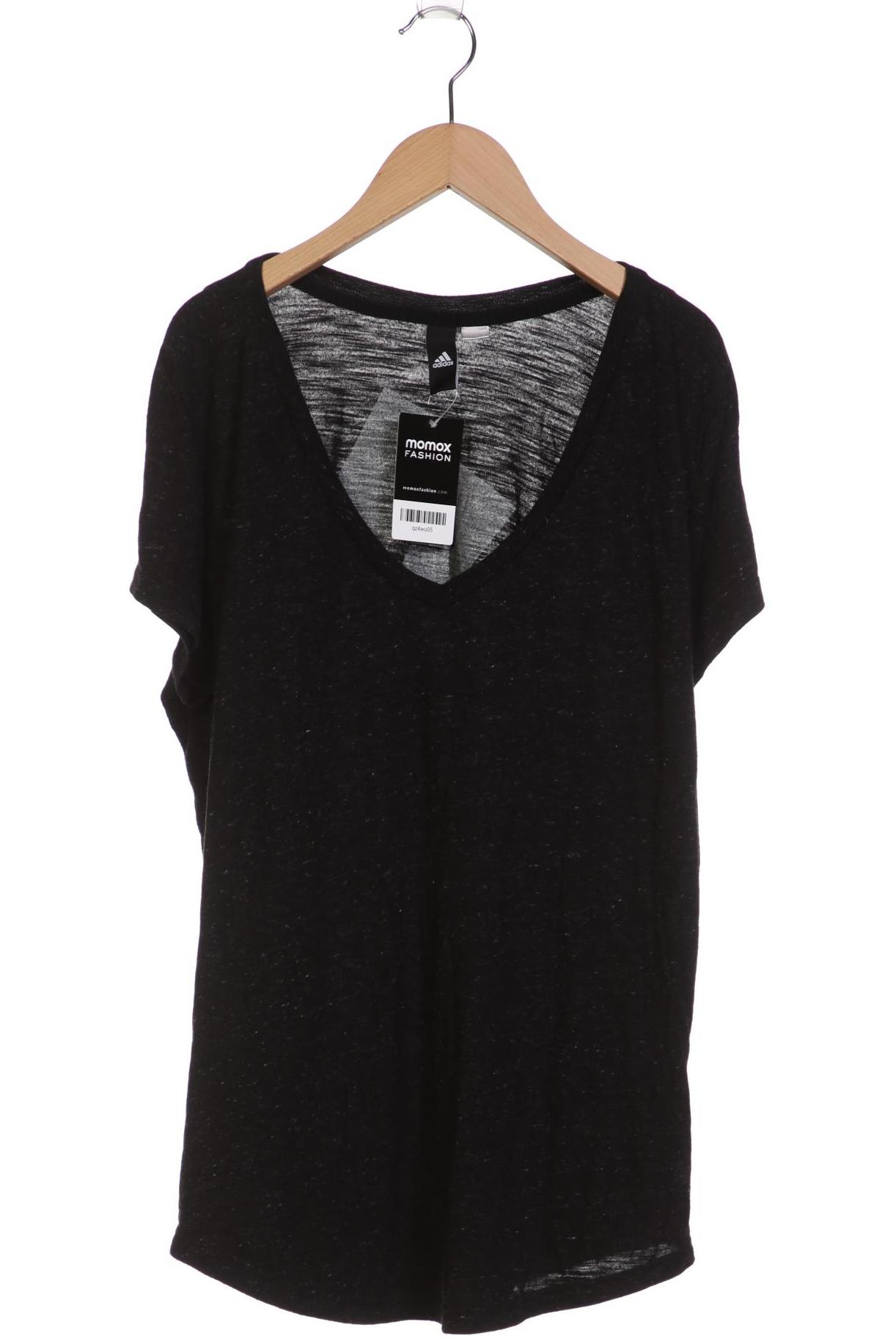 

adidas Damen T-Shirt, schwarz, Gr. 42