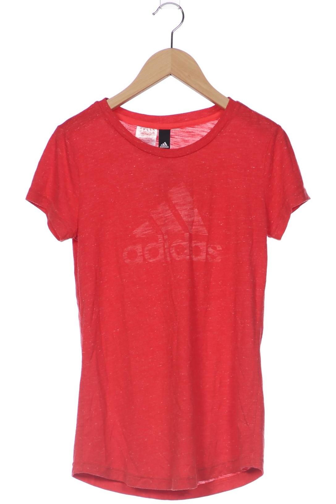 

adidas Damen T-Shirt, rot, Gr. 36