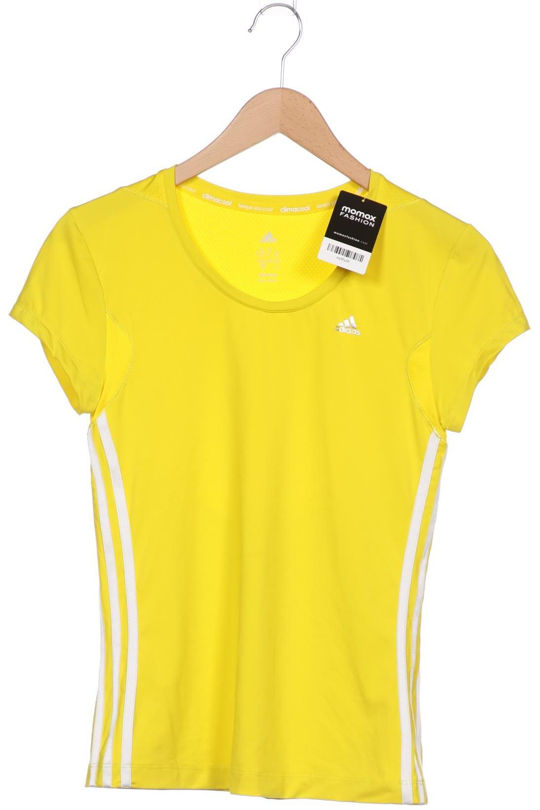 

adidas Damen T-Shirt, gelb, Gr. 36