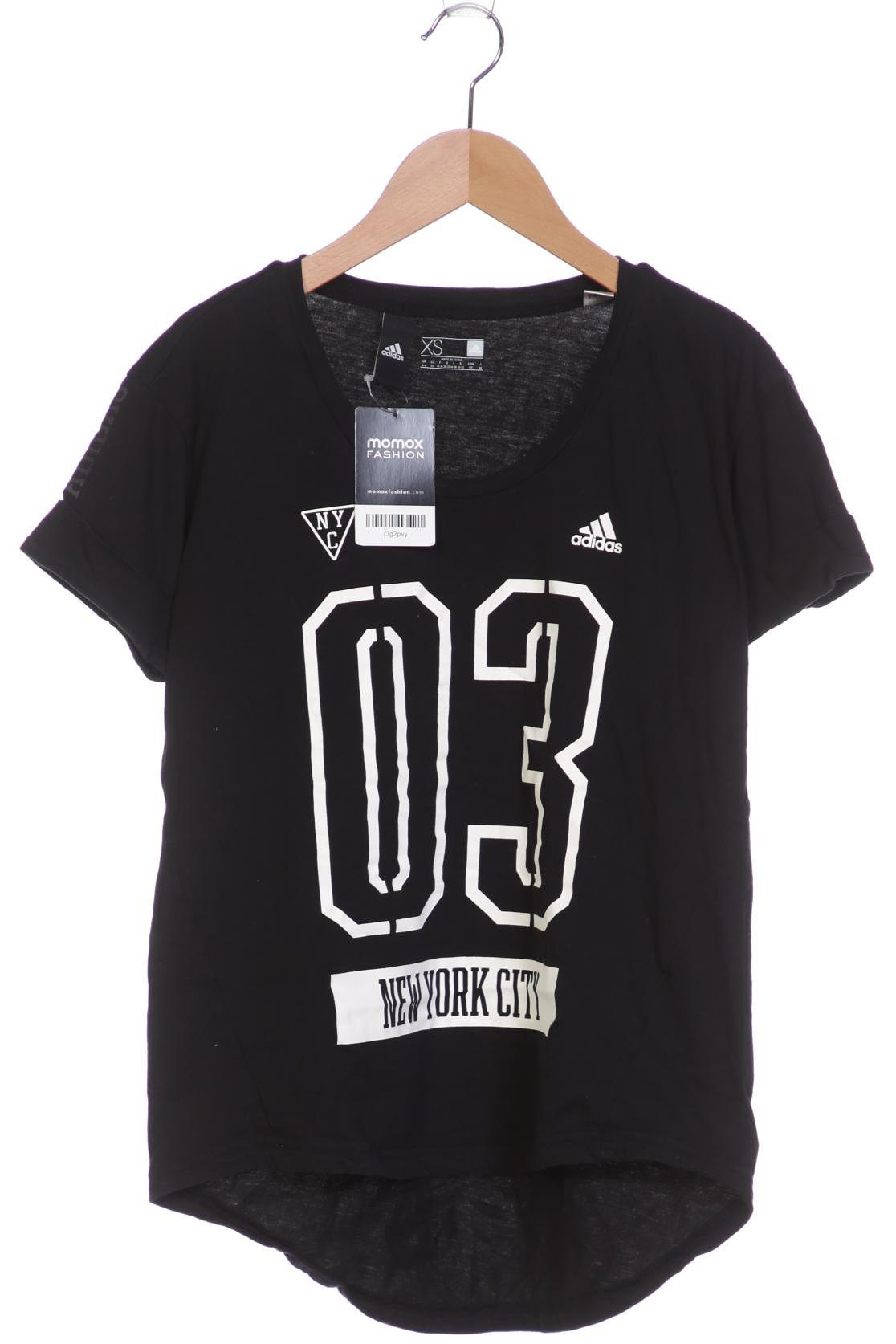 

adidas Damen T-Shirt, schwarz