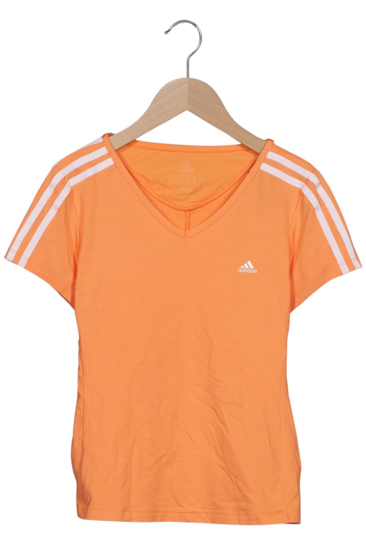 

adidas Damen T-Shirt, orange, Gr. 36