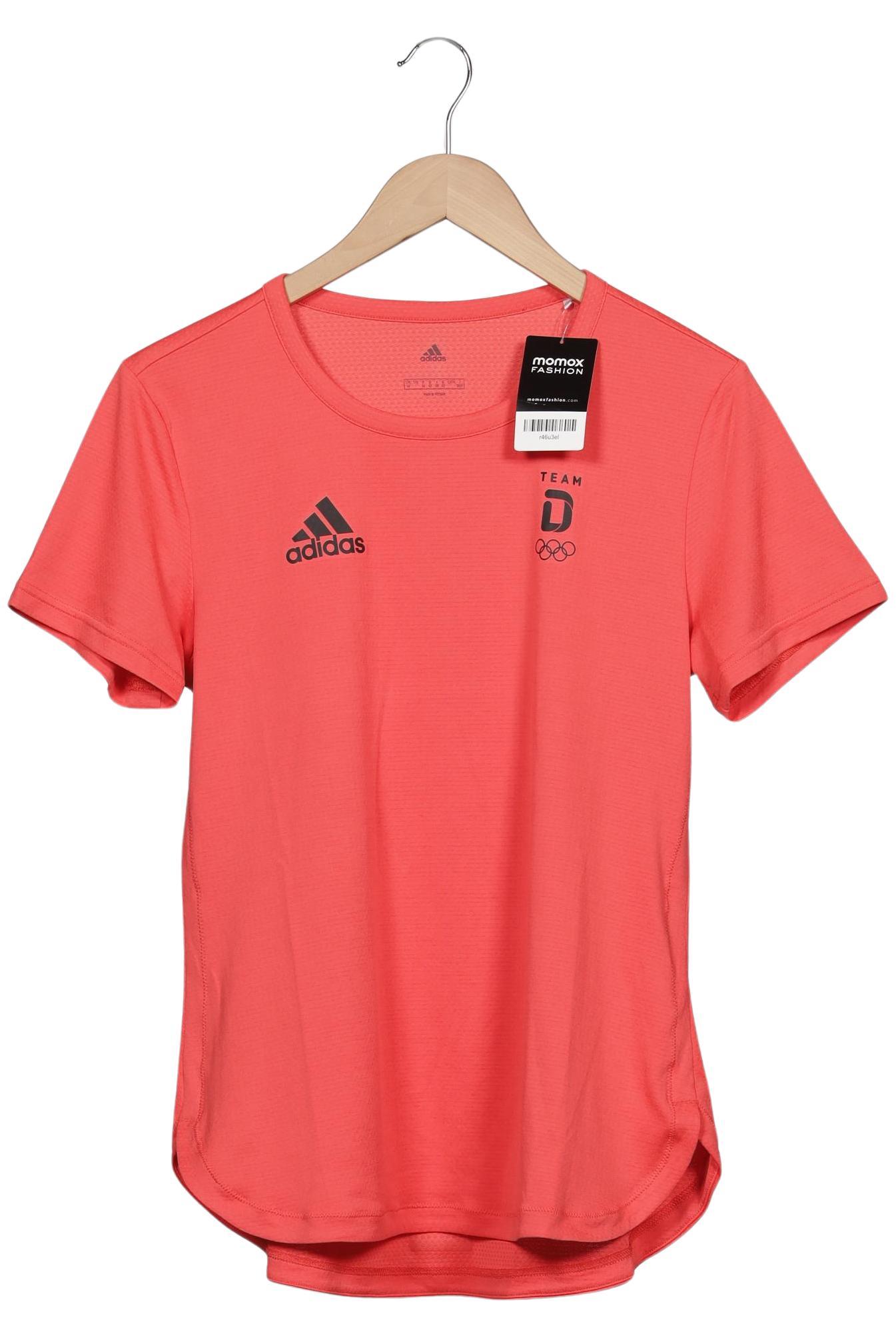 

adidas Damen T-Shirt, rot, Gr. 42