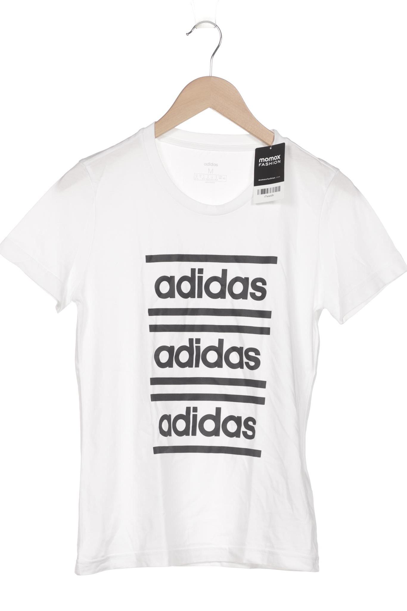 

adidas Damen T-Shirt, weiß, Gr. 38