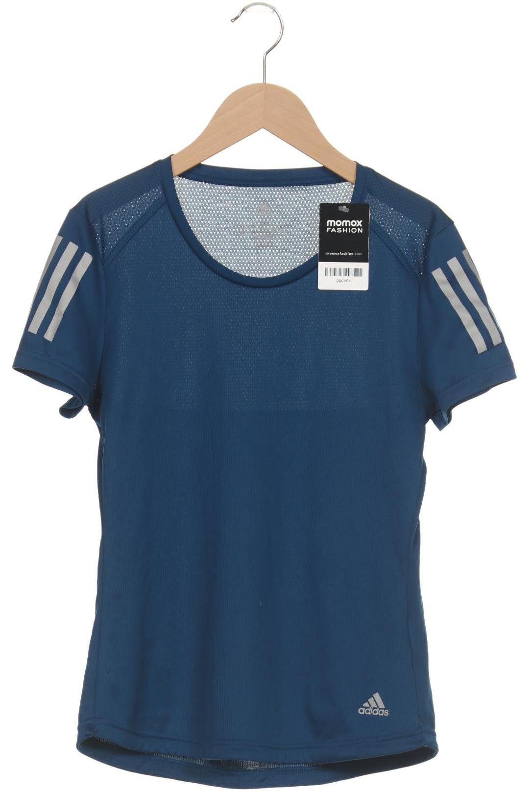 

adidas Damen T-Shirt, blau, Gr. 36