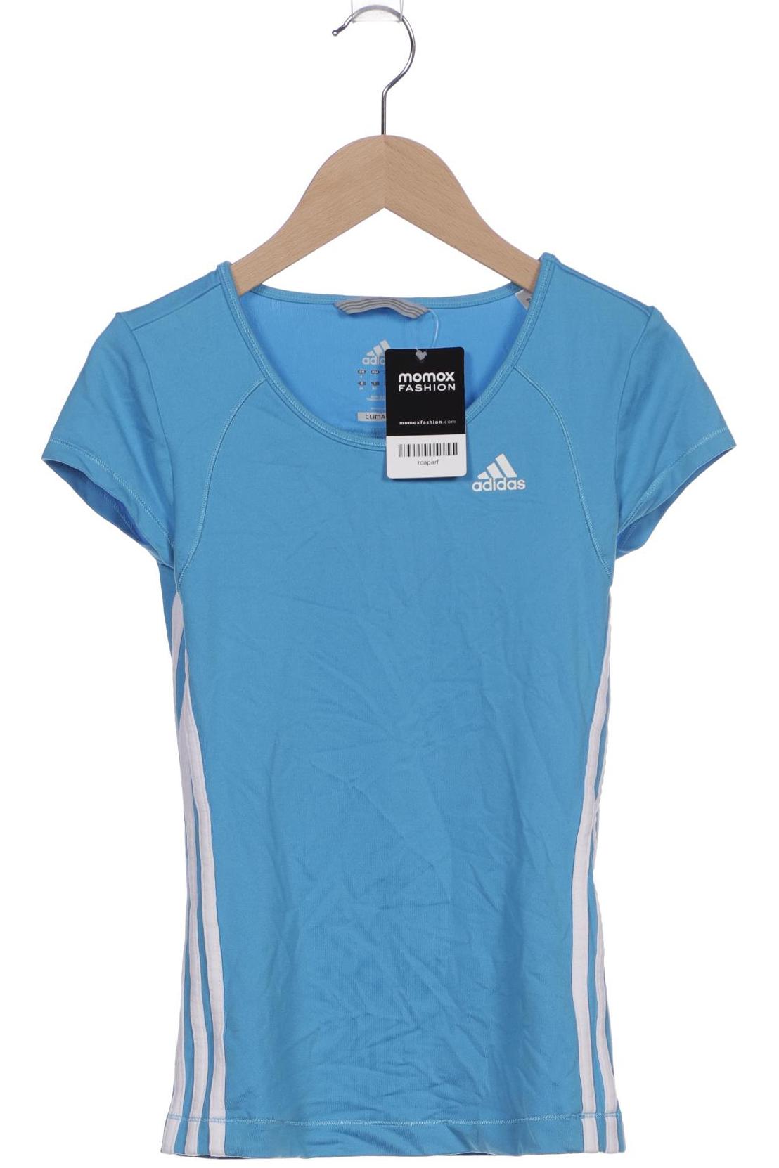 

adidas Damen T-Shirt, blau, Gr. 34