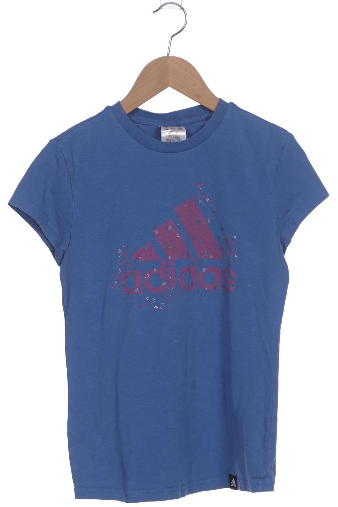 

adidas Damen T-Shirt, blau, Gr. 34