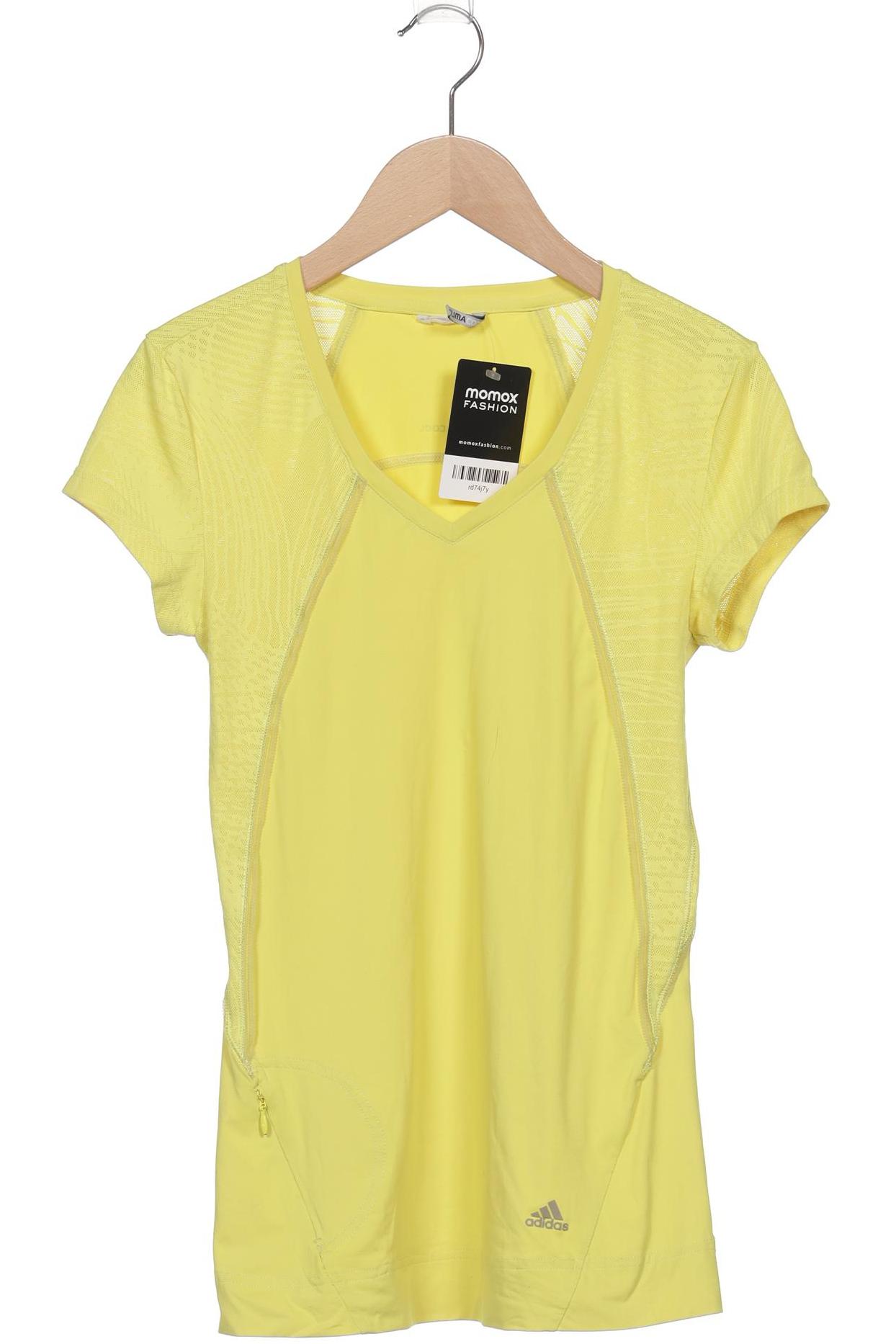 

adidas Damen T-Shirt, gelb, Gr. 34