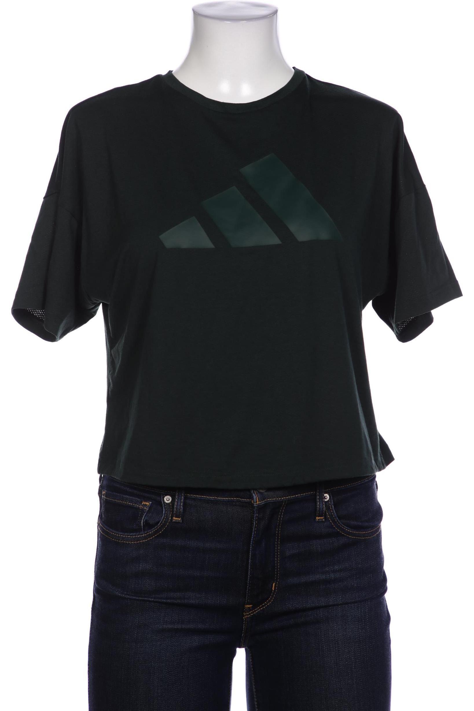 

adidas Damen T-Shirt, grün, Gr. 36