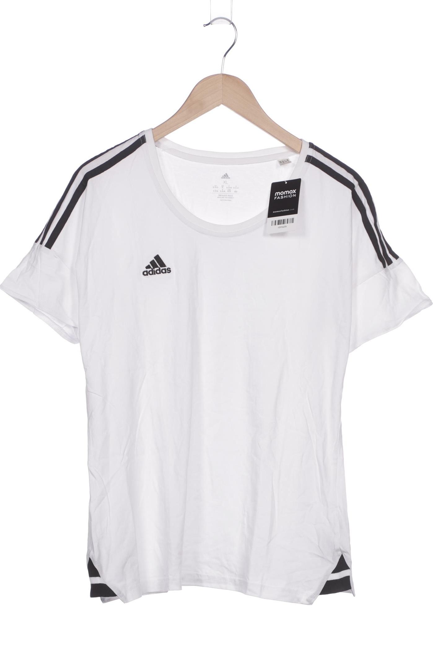 

adidas Damen T-Shirt, weiß, Gr. 46
