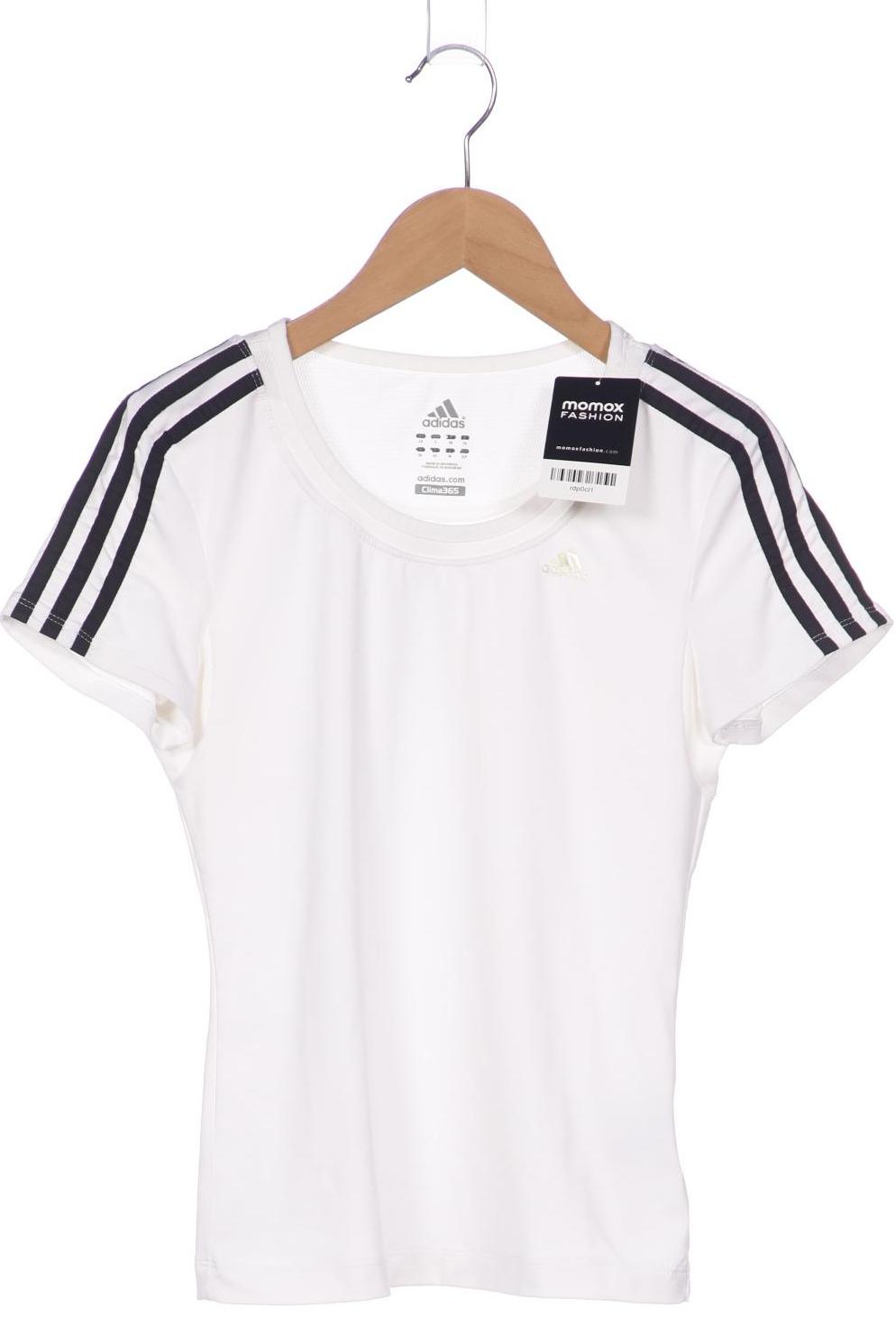 

adidas Damen T-Shirt, weiß, Gr. 36
