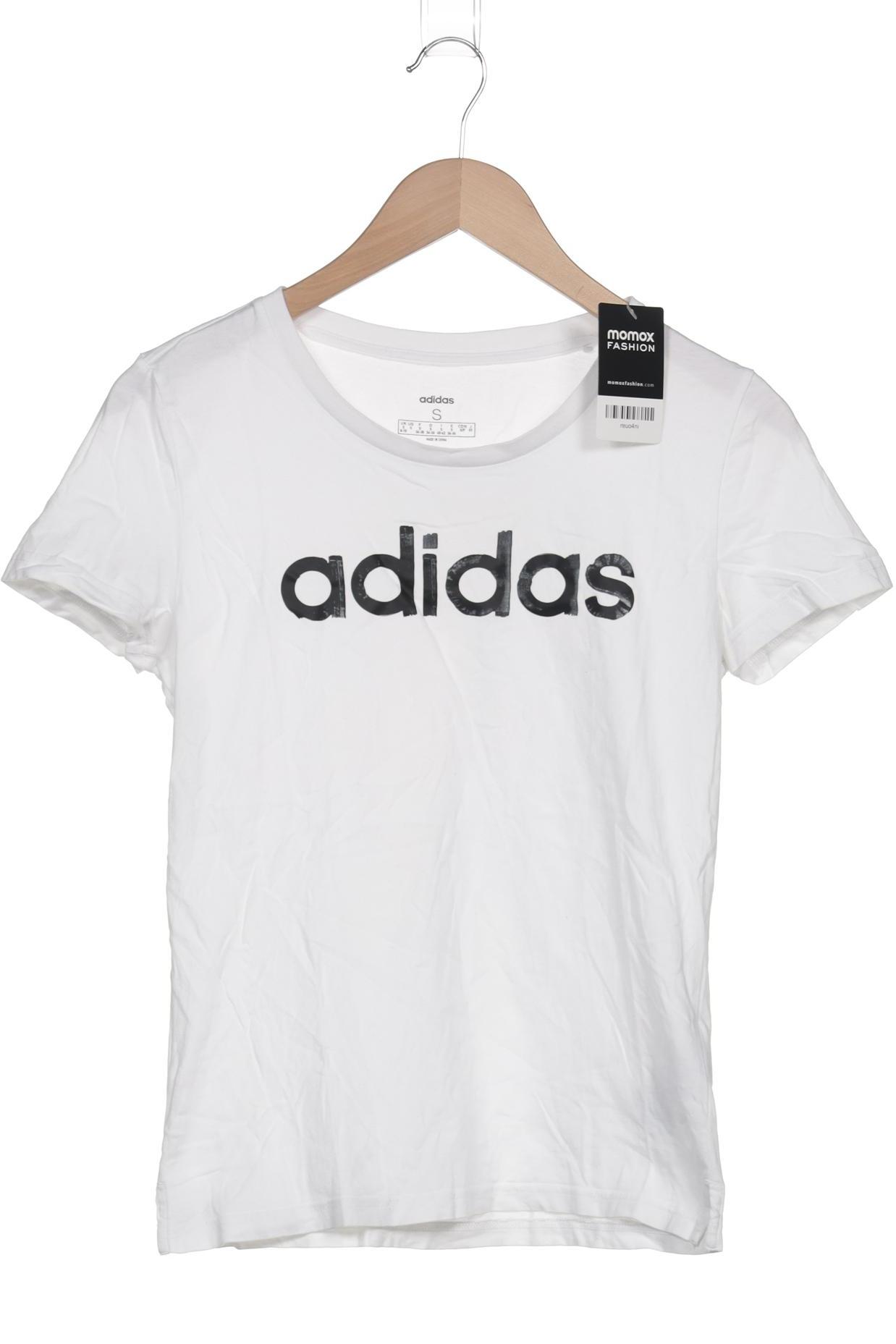 

adidas Damen T-Shirt, weiß, Gr. 36