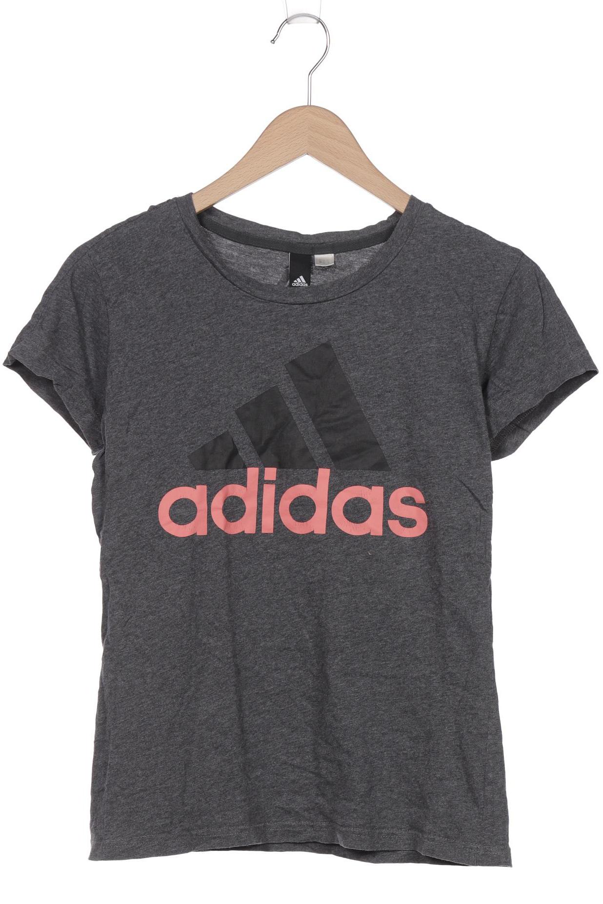 

adidas Damen T-Shirt, grau, Gr. 38
