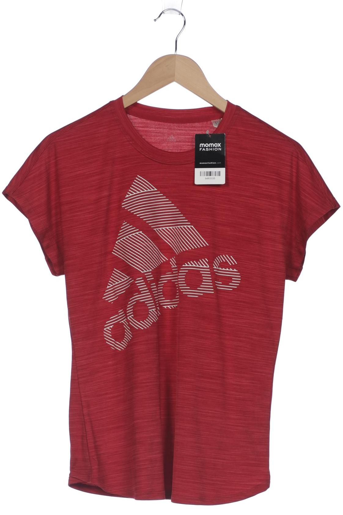 

adidas Damen T-Shirt, rot, Gr. 42