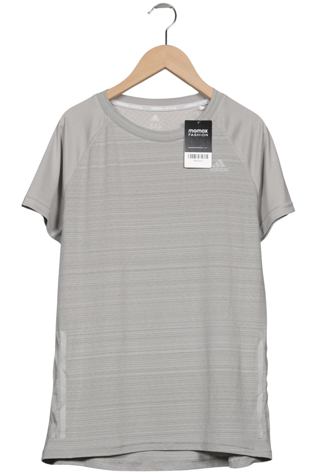 

adidas Damen T-Shirt, grau, Gr. 42